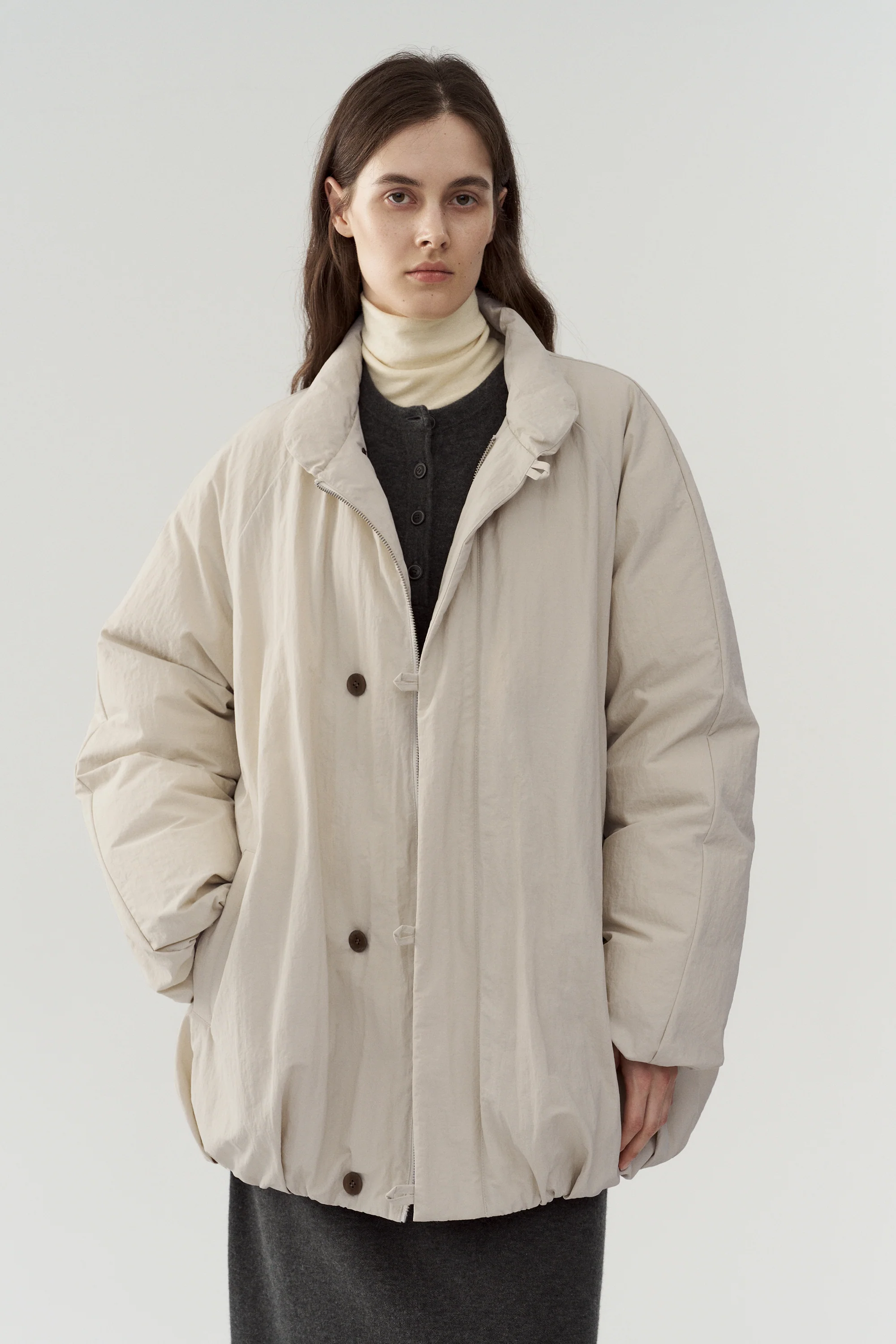 Boxy 90% Goose Down Coat - Image 18