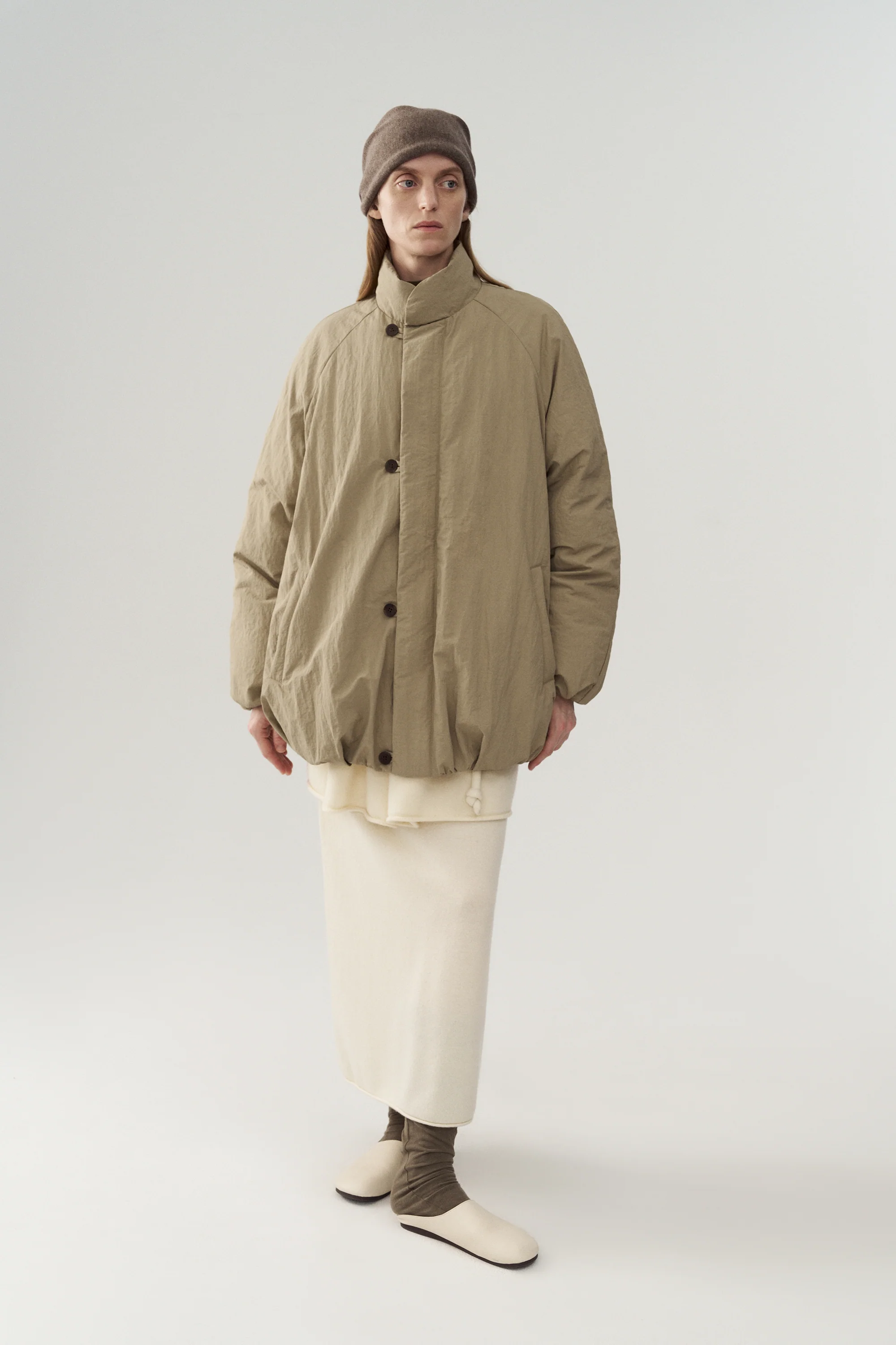 Boxy 90% Goose Down Coat - Image 3