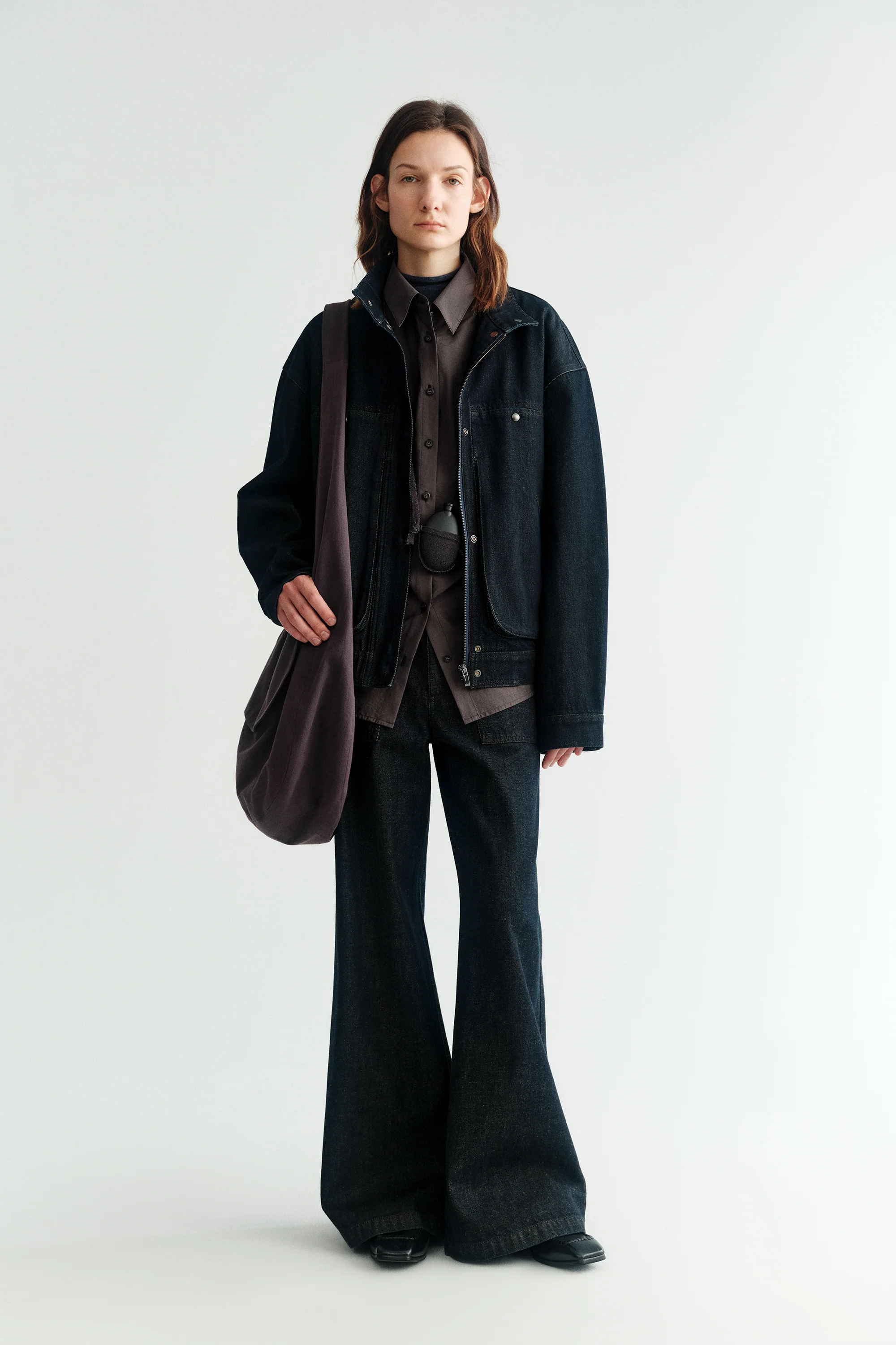 [Final Sale] Stand Collar Denim Jacket - Image 21