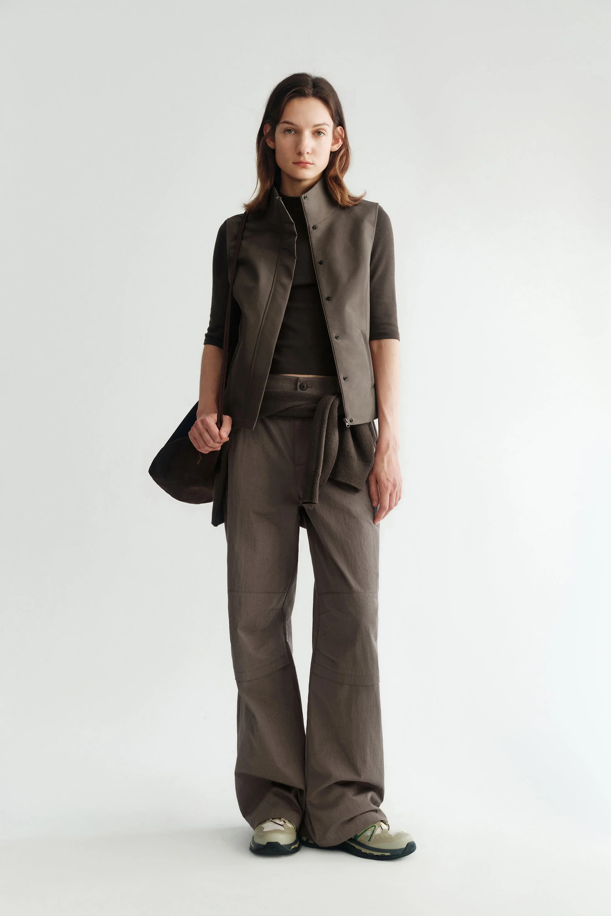 Stand Collar Vest - Image 11