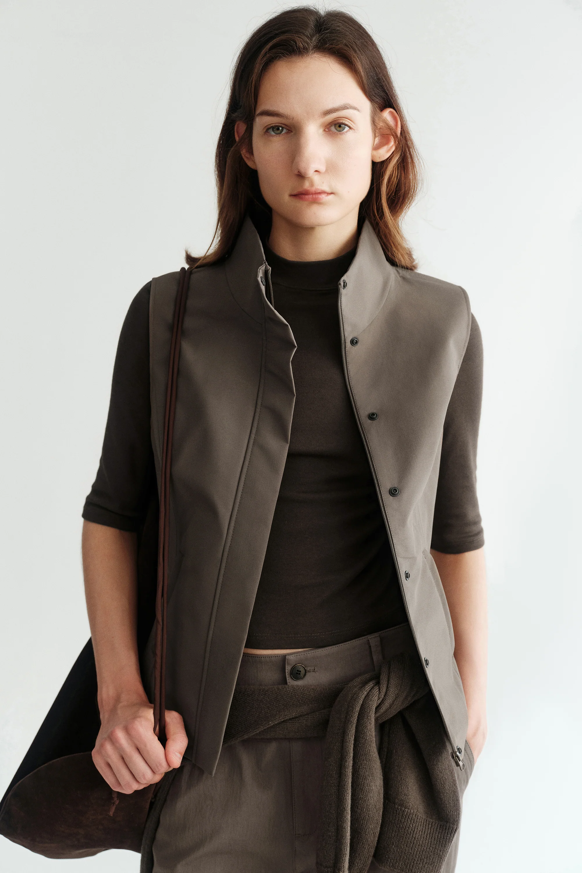 Stand Collar Vest - Image 14