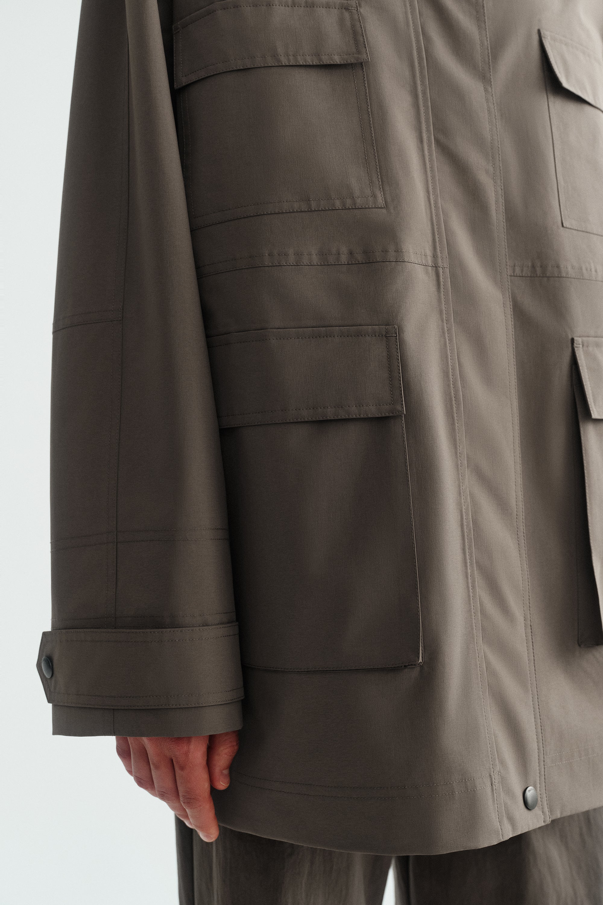 [Final Sale] Stand Collar Workware Jacket - Image 20