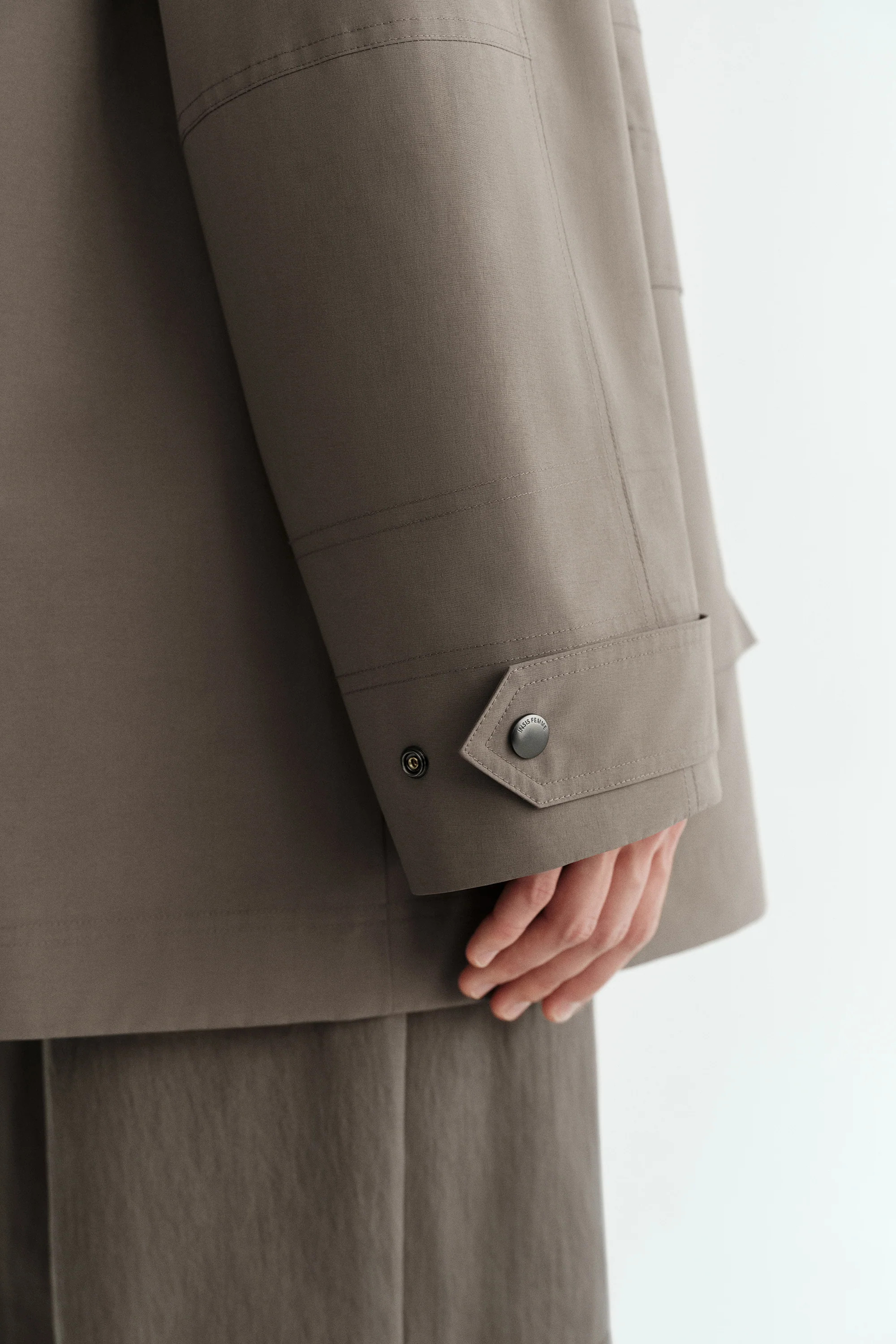 [Final Sale] Stand Collar Workware Jacket - Image 21