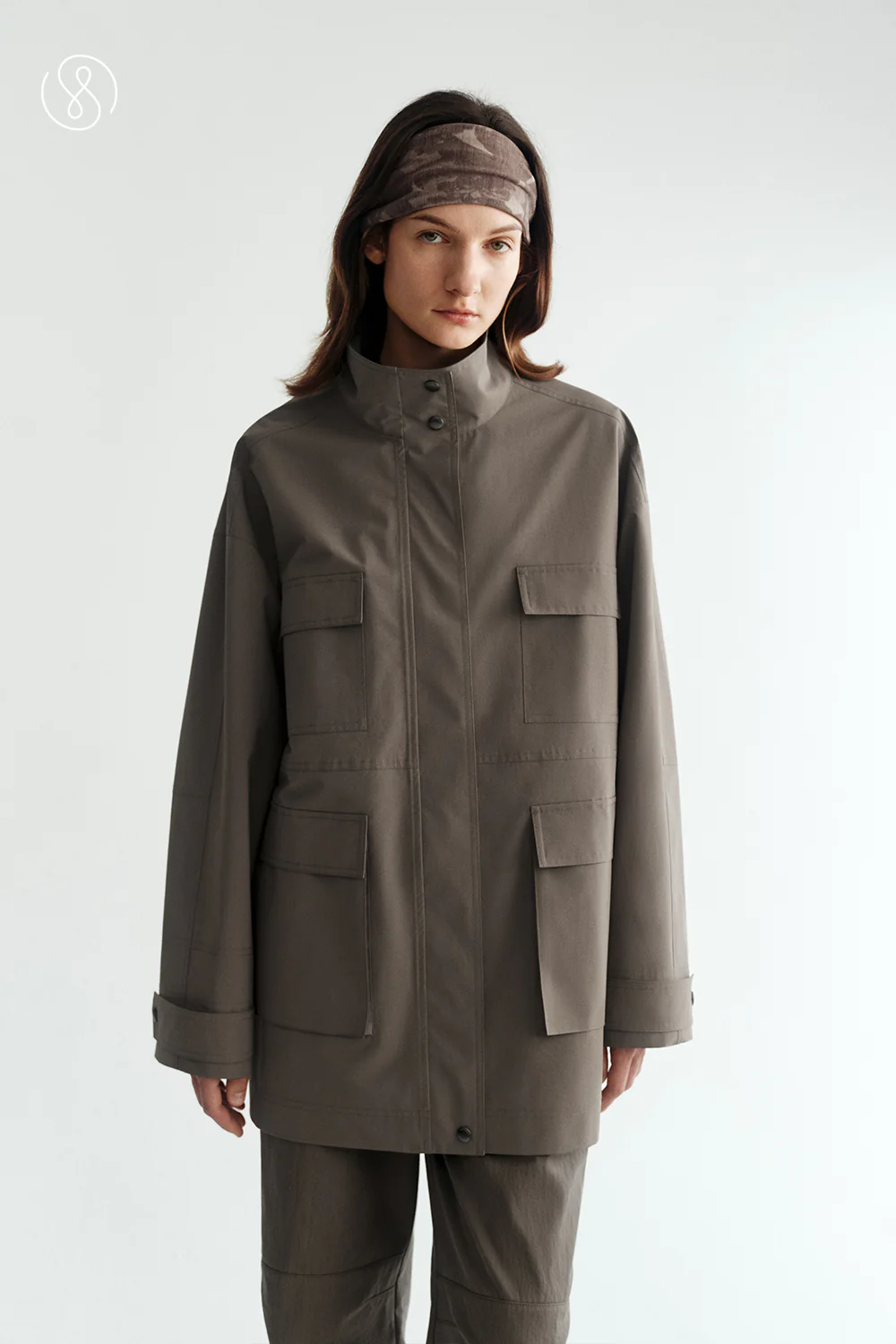 [Final Sale] Stand Collar Workware Jacket - Image 25