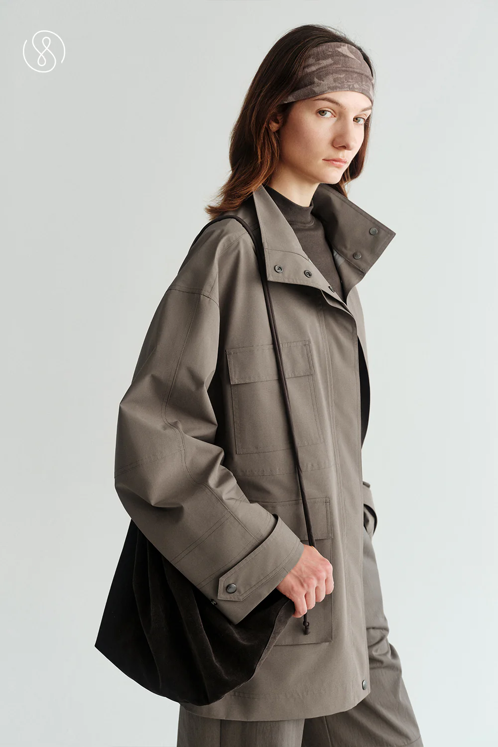 [Final Sale] Stand Collar Workware Jacket - Image 27