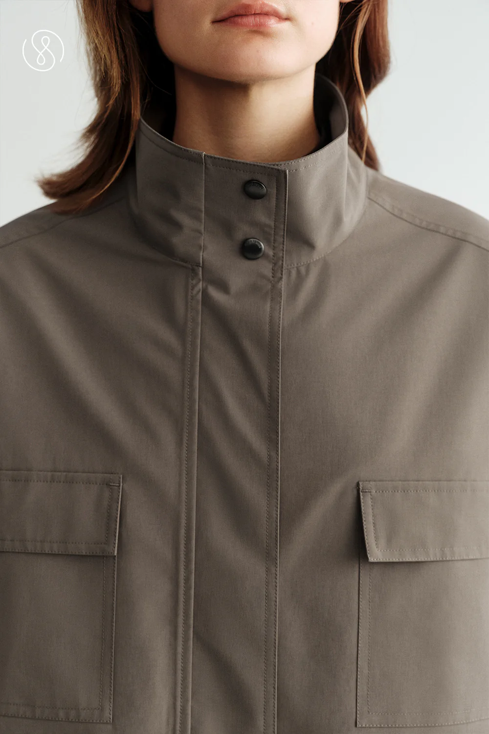 [Final Sale] Stand Collar Workware Jacket - Image 28