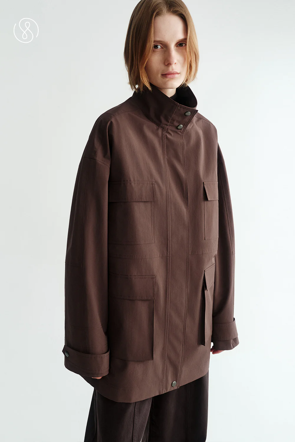 [Final Sale] Stand Collar Workware Jacket - Image 35