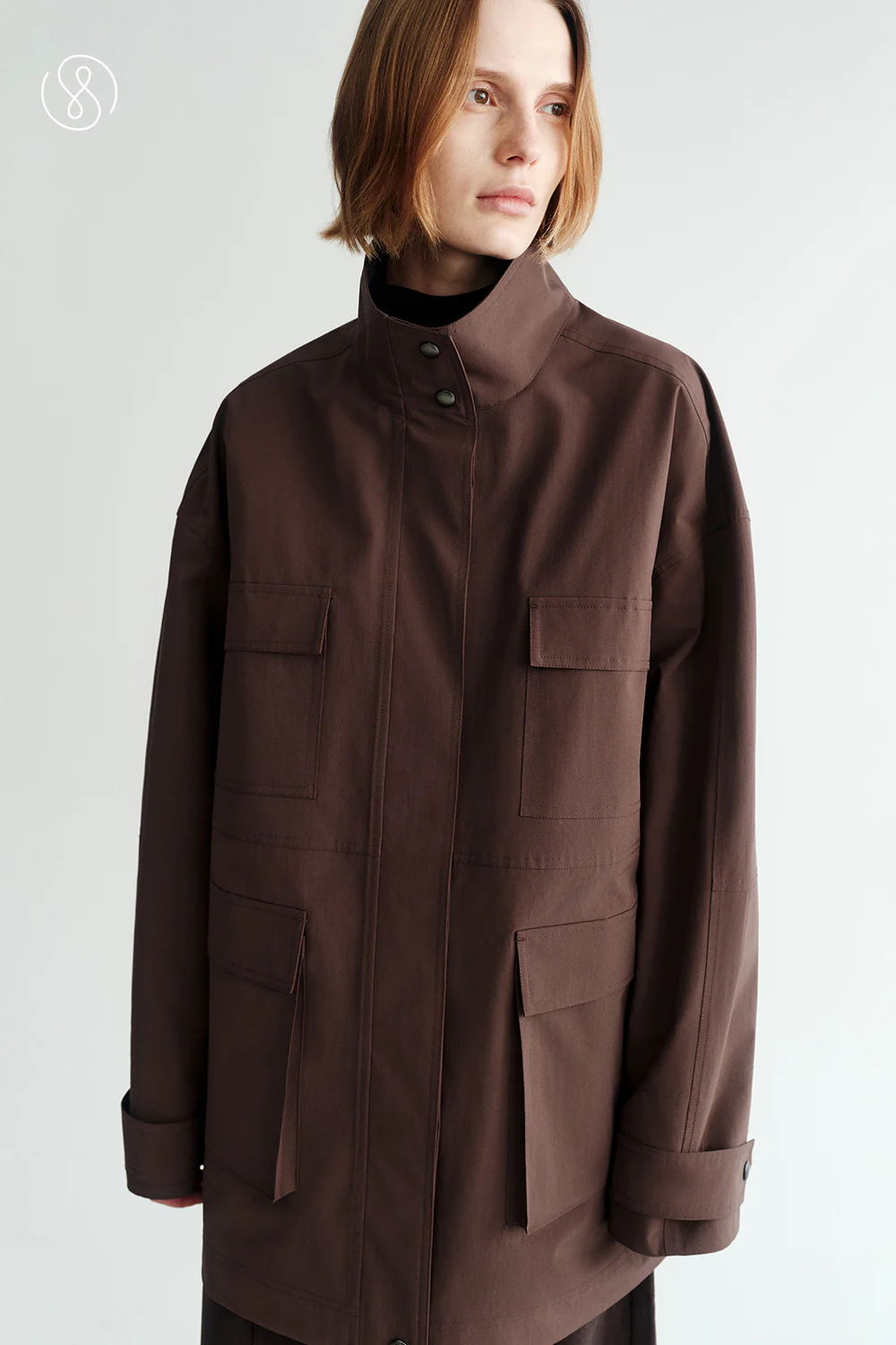 [Final Sale] Stand Collar Workware Jacket - Image 36