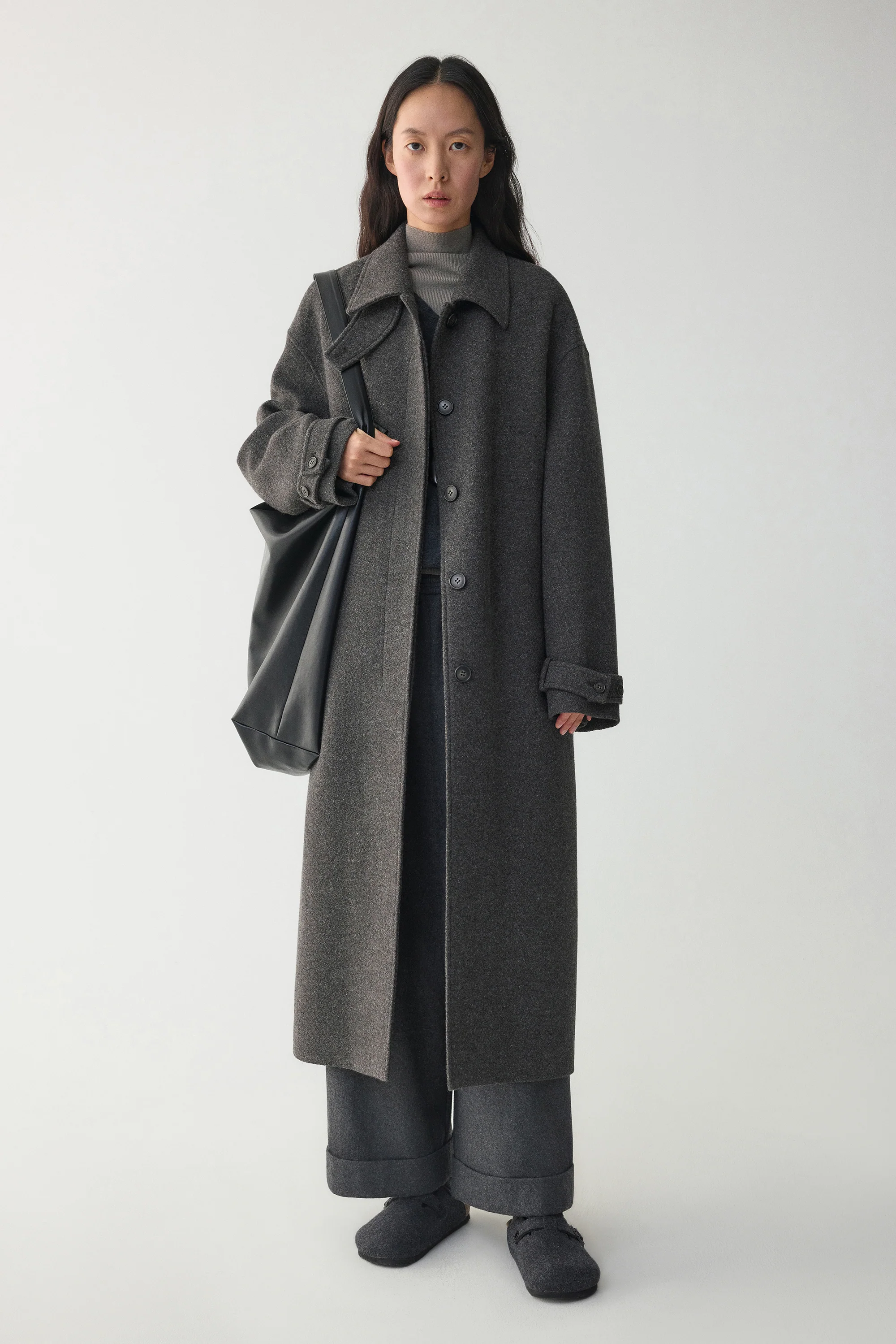 Straight-leg Pants in Australia Merino Wool - Image 10