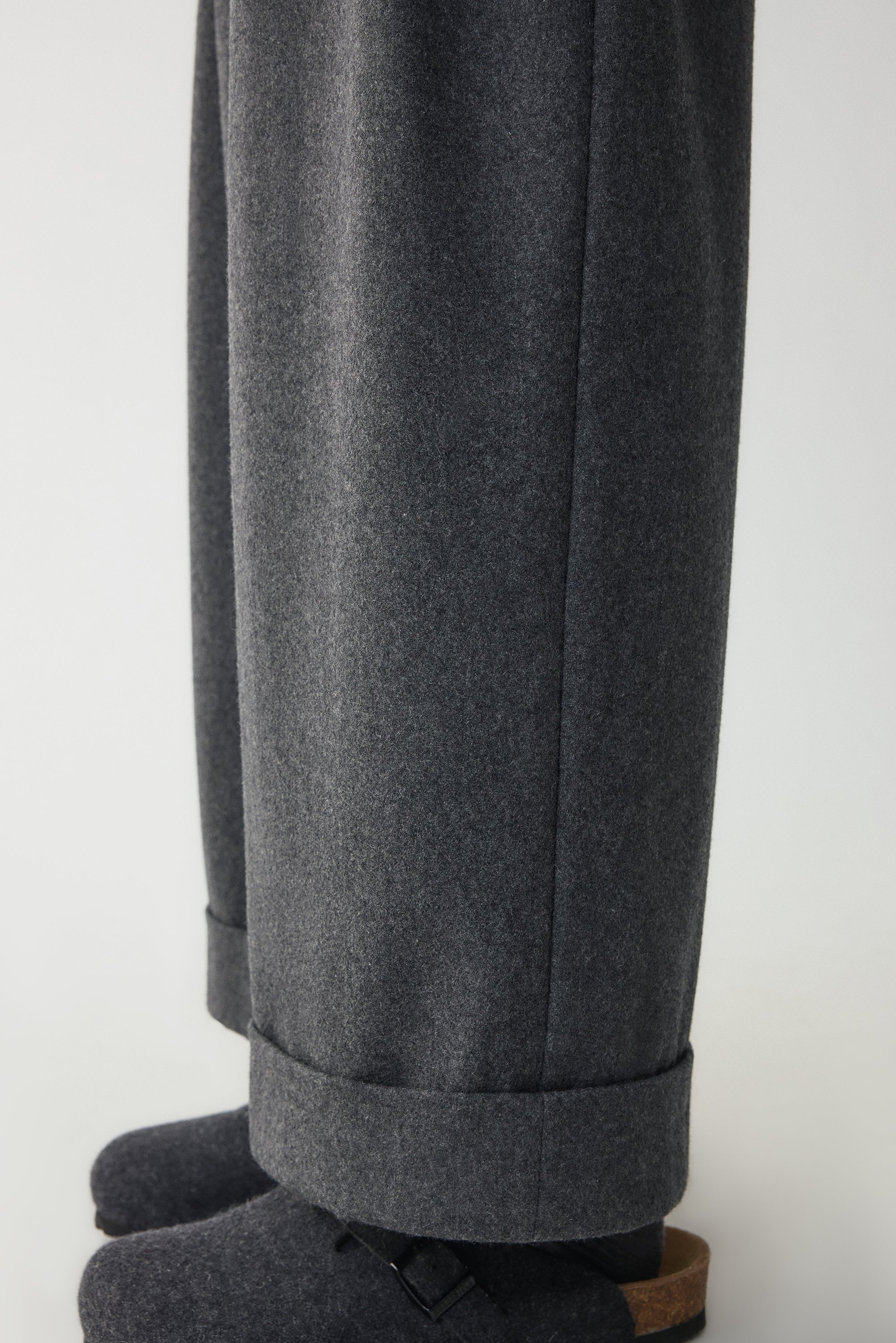 Straight-leg Pants in Australia Merino Wool - Image 18
