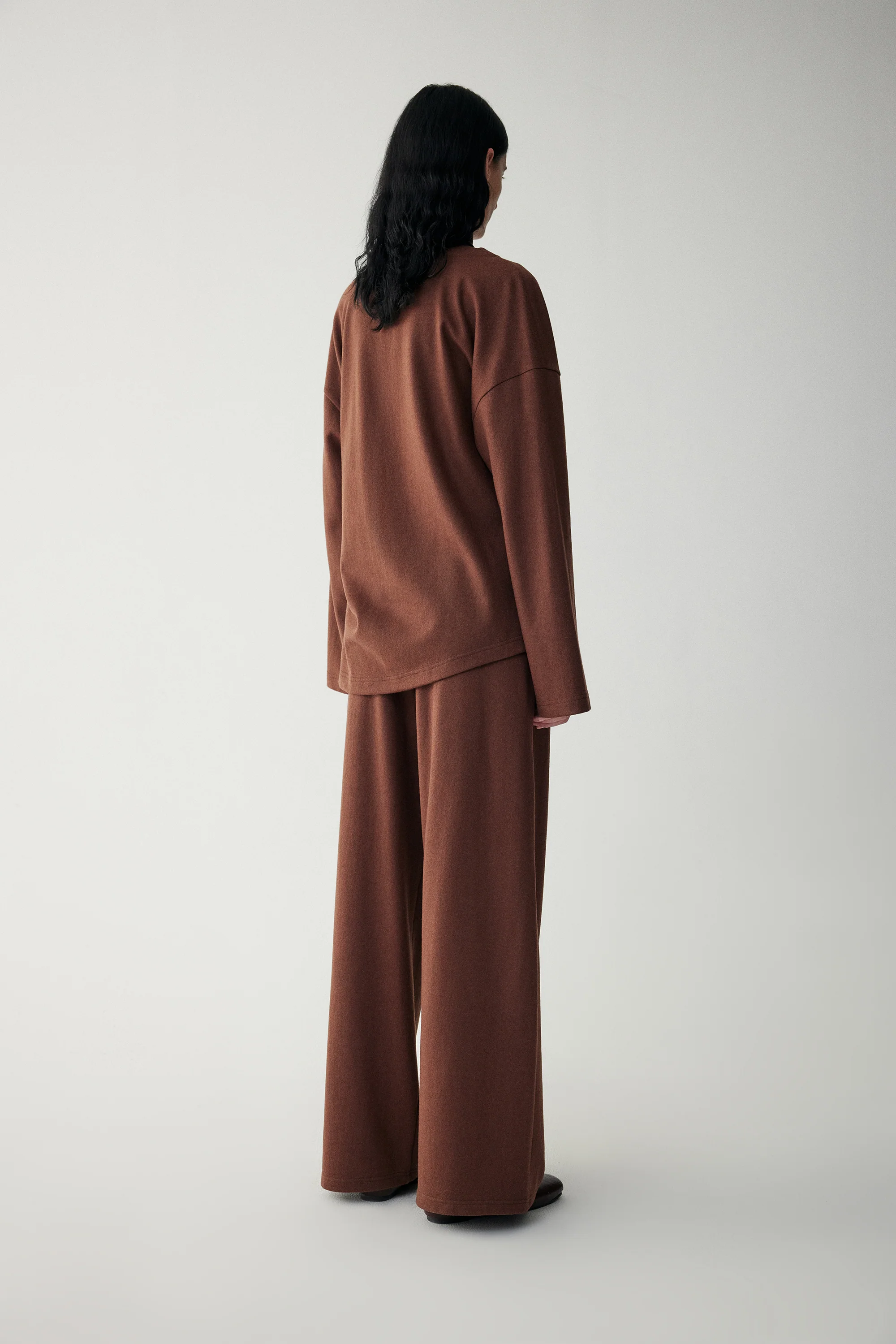 Straight-Leg Pants in Australia Merino Wool - Image 16