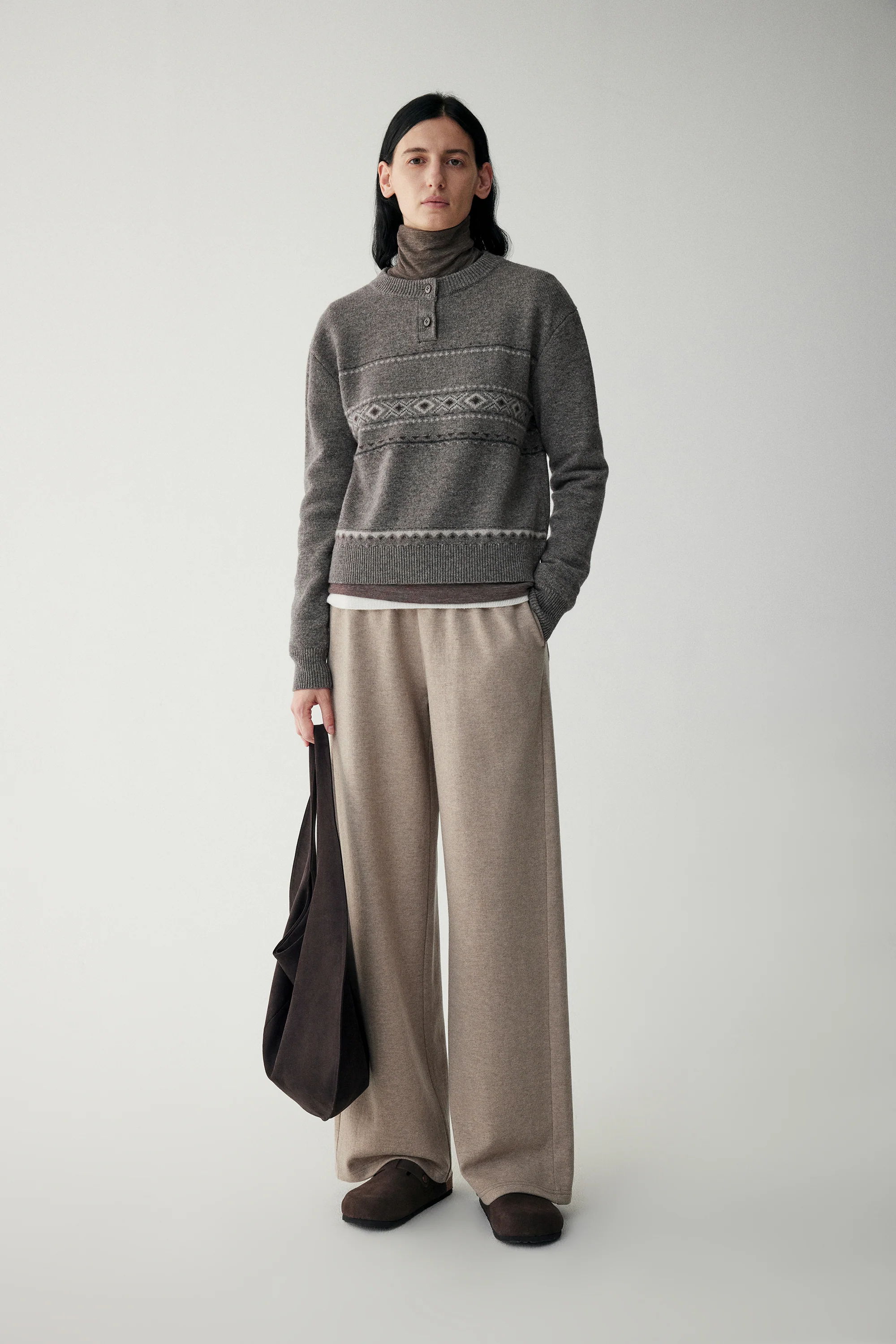 Straight-Leg Pants in Australia Merino Wool - Image 3