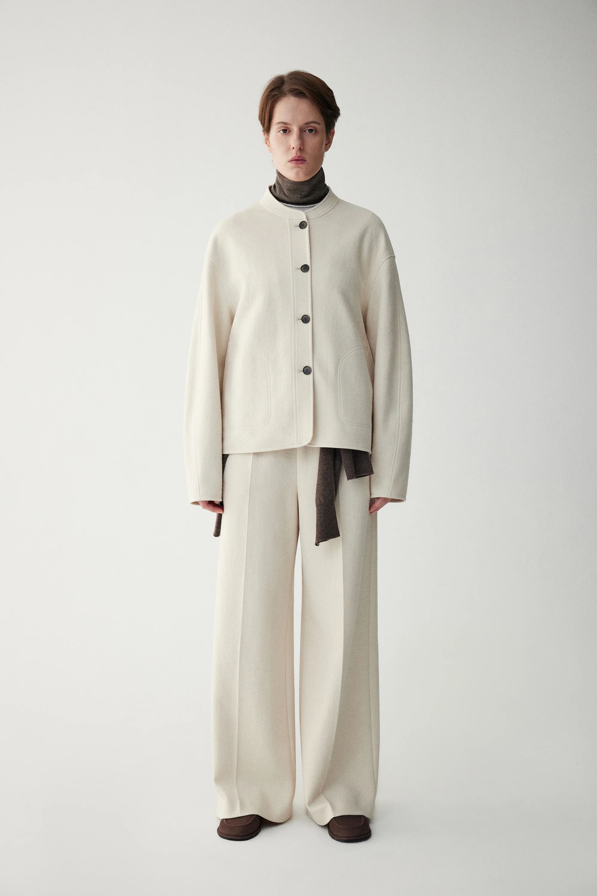 Straight-leg Wool Pants - Image 3