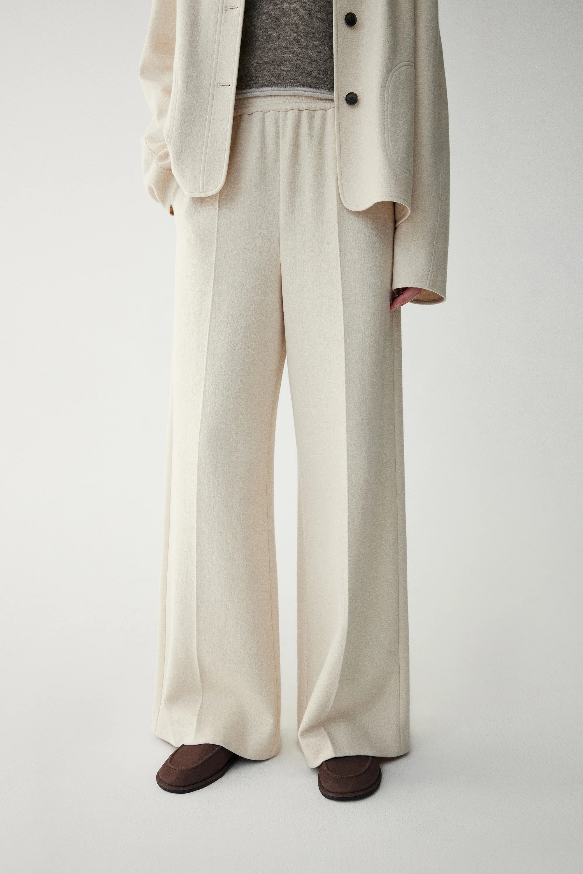 Straight-leg Wool Pants - Image 7