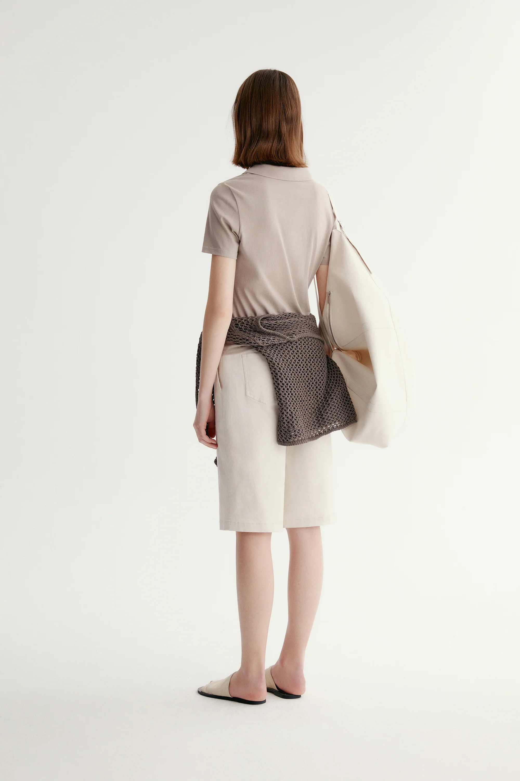 Straightleg Cotton Shorts - Image 6