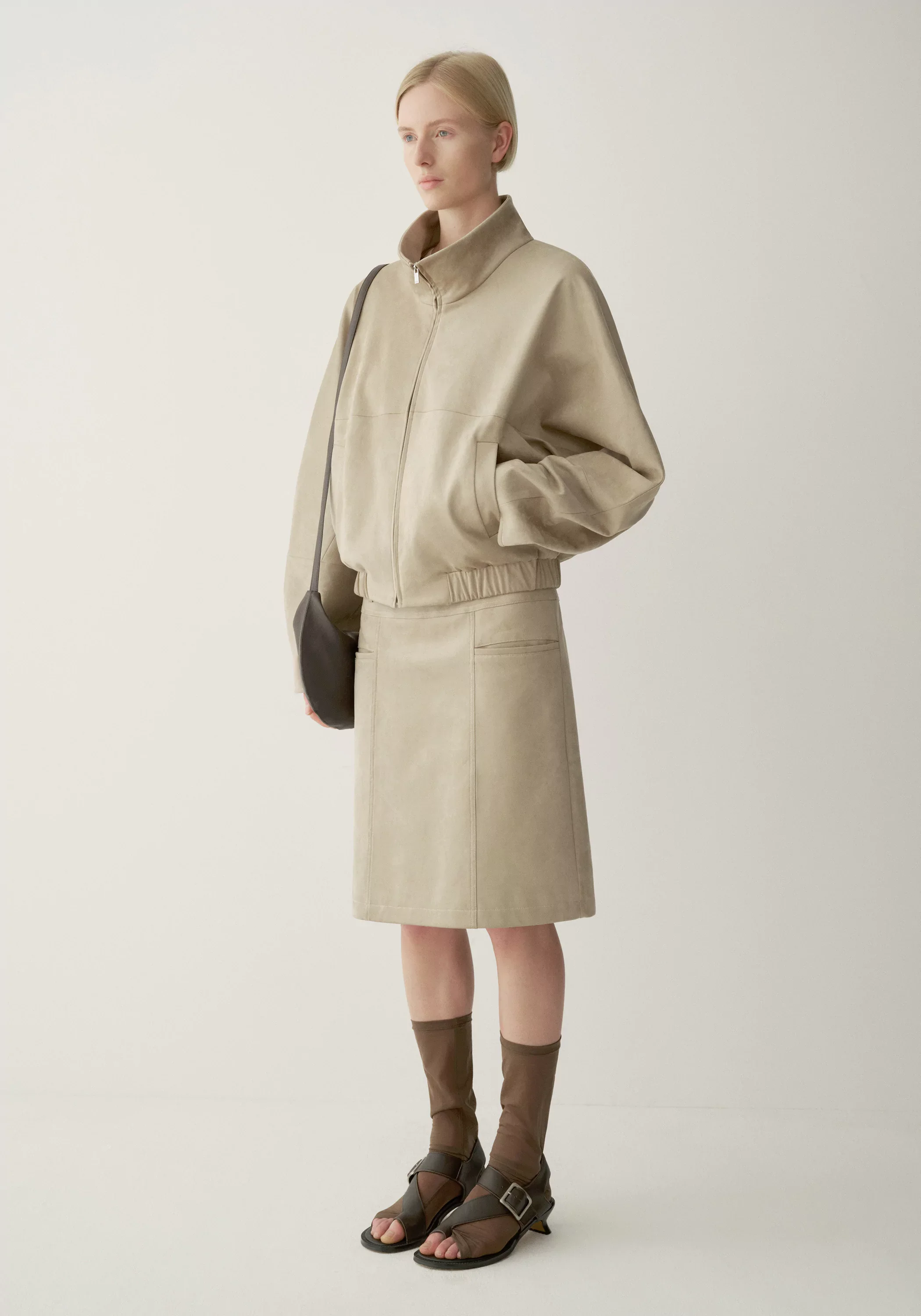 Suede-Effect Jacket - Image 11