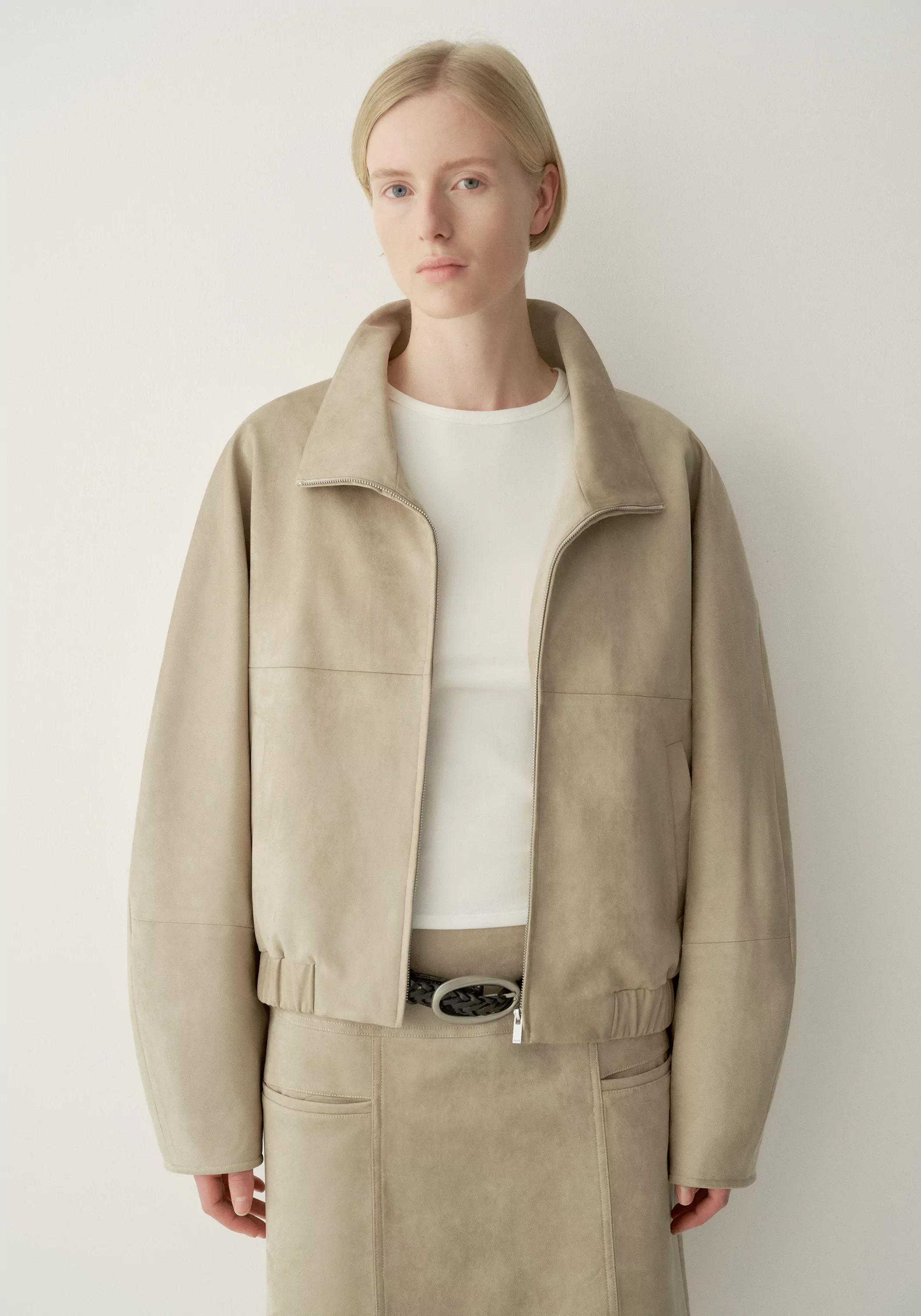 Suede-Effect Jacket - Image 14