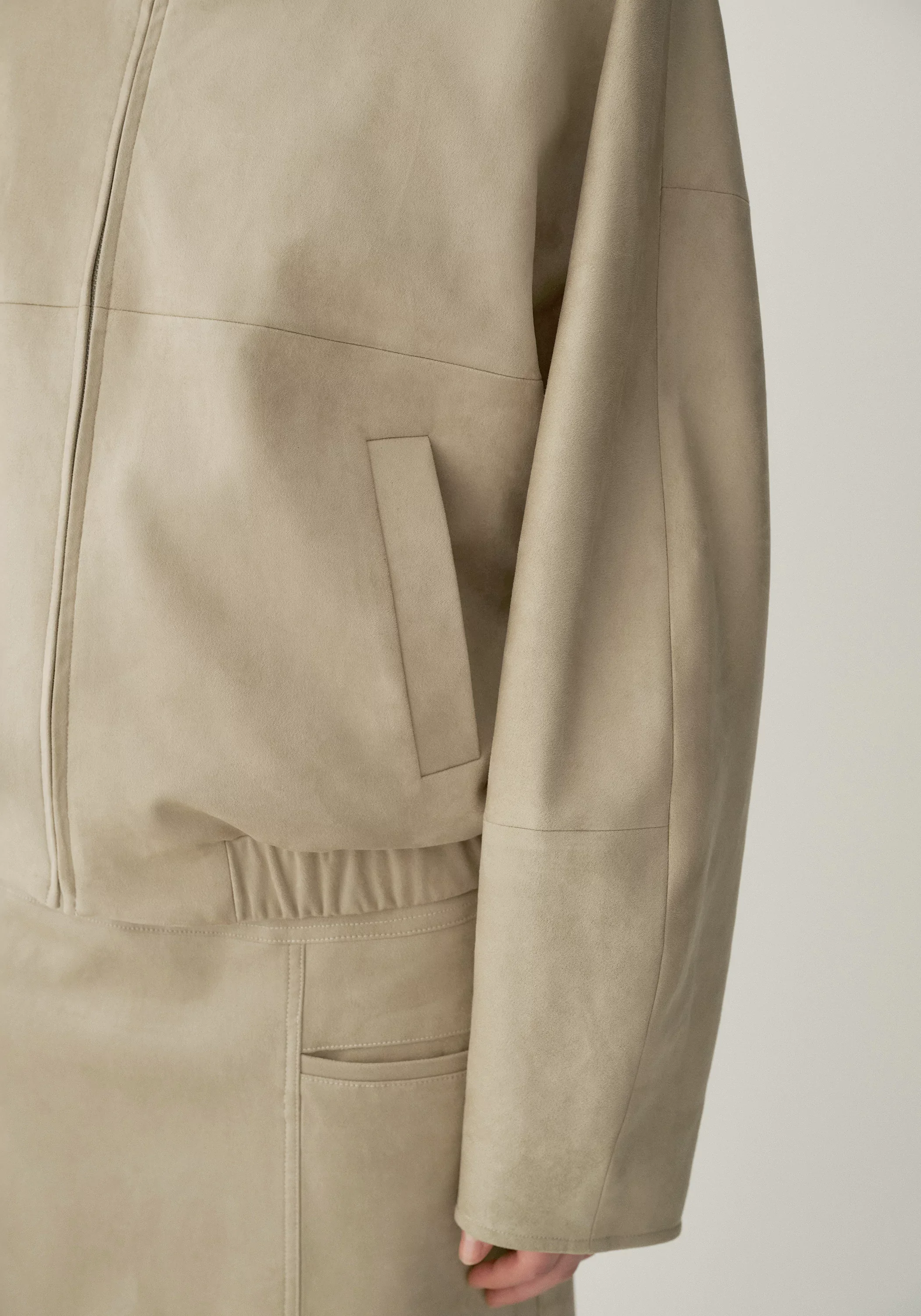 Suede-Effect Jacket - Image 17