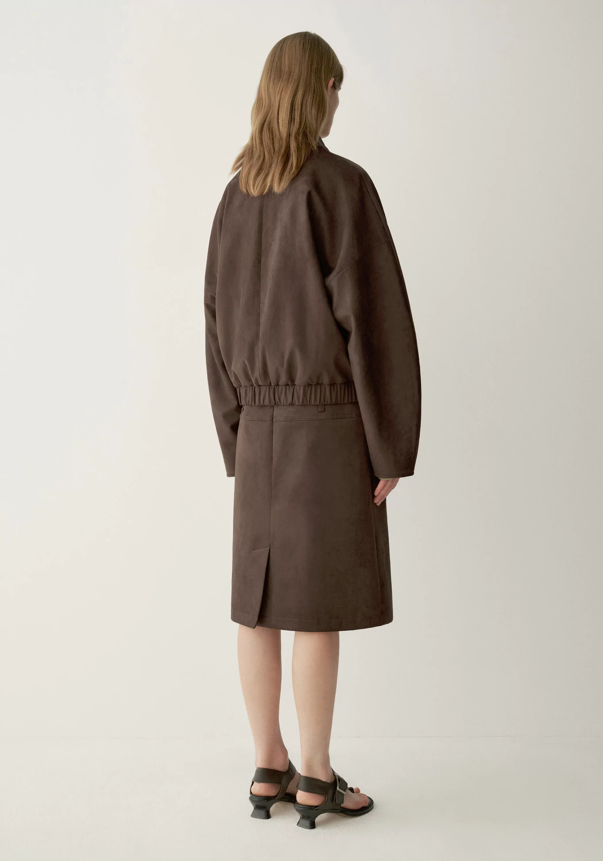 Suede-Effect Jacket - Image 6