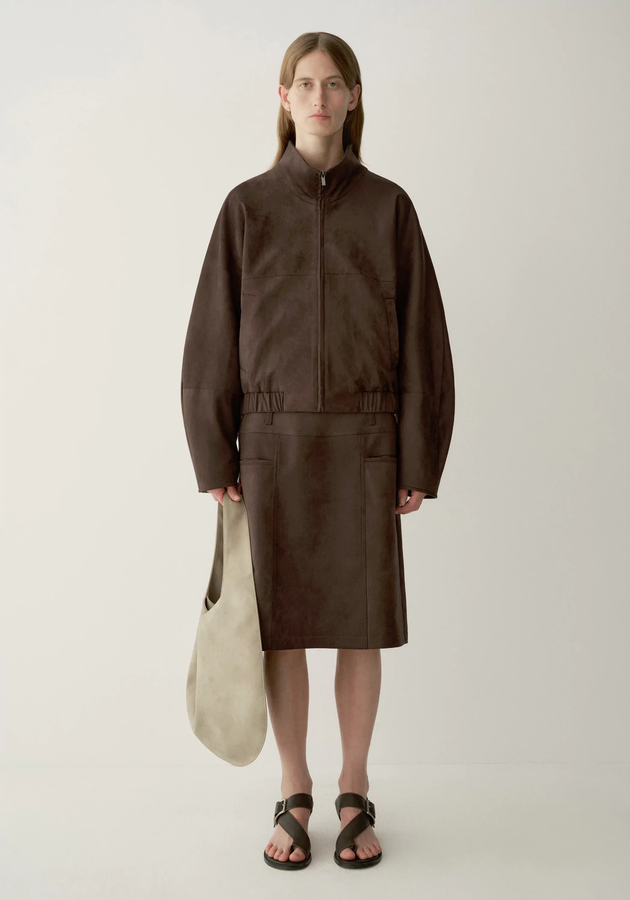 Suede-Effect Jacket - Image 7