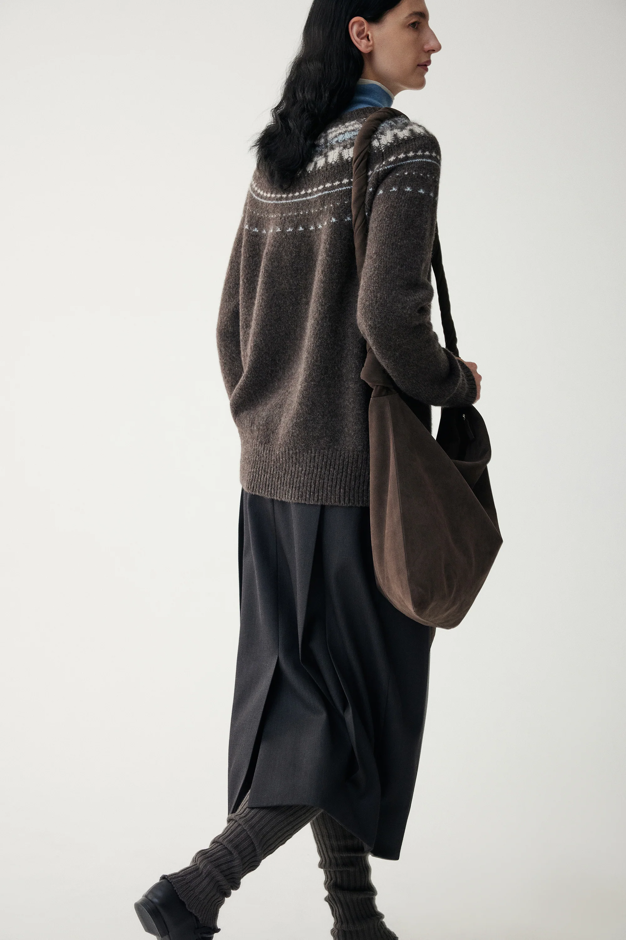 Suri Alpaca Fair Isle Sweater - Image 11