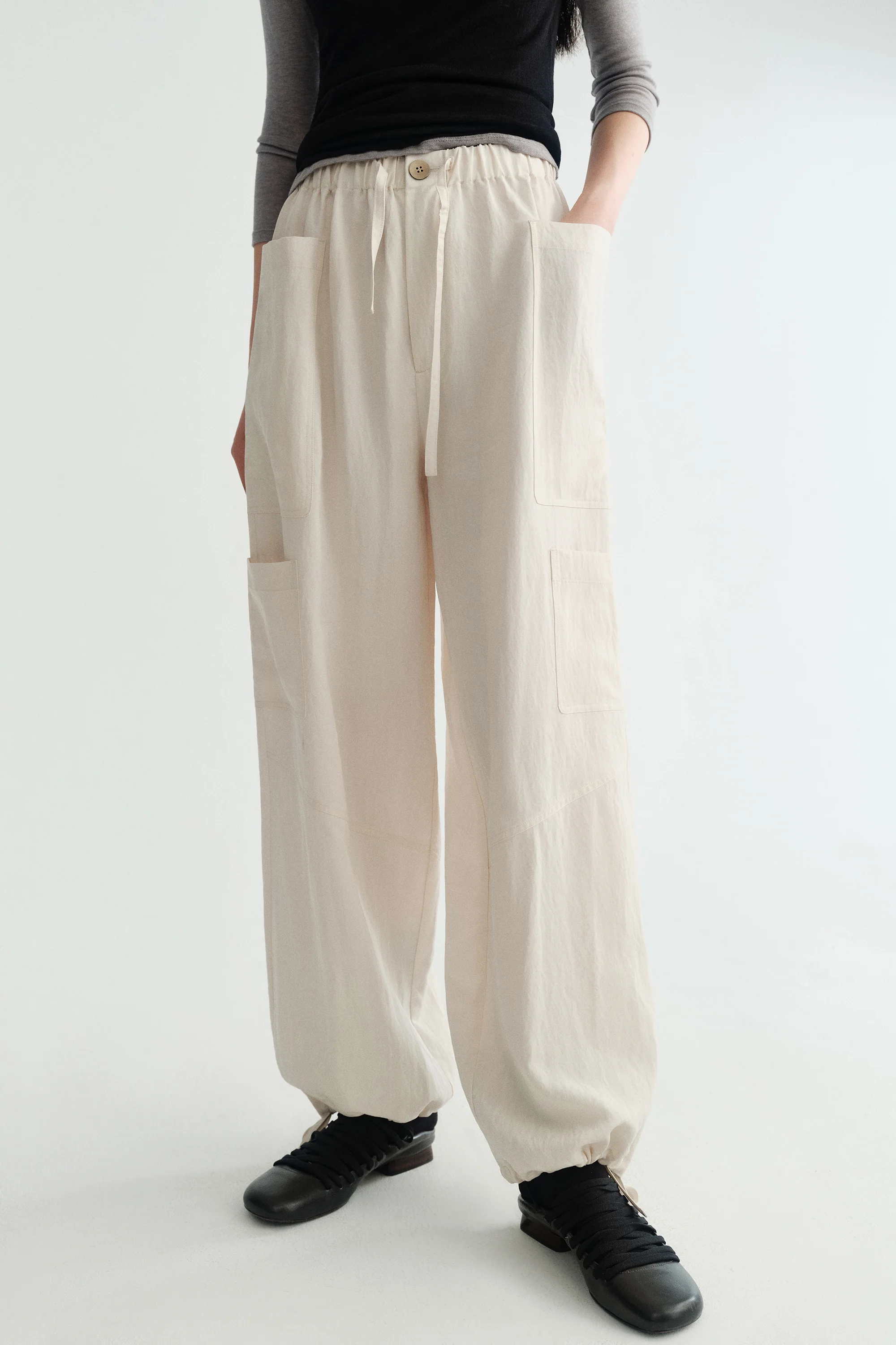 Tencel Baggy Pants - Image 13