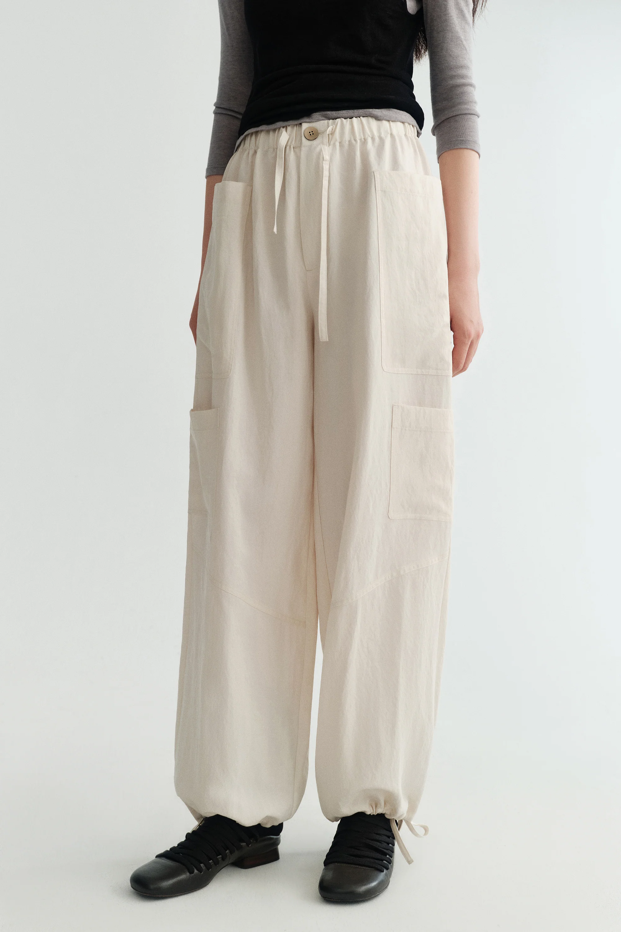 Tencel Baggy Pants - Image 14