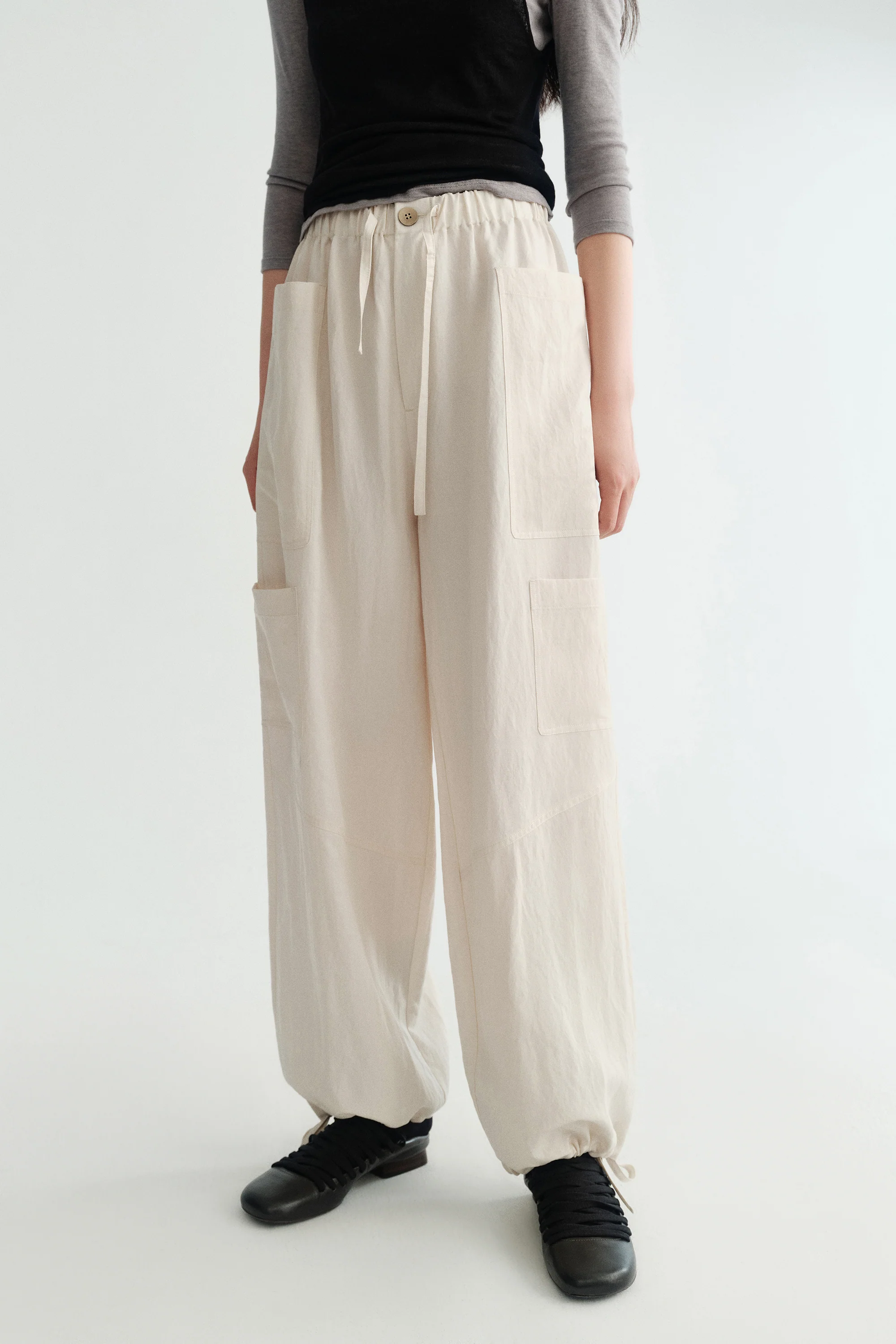 Tencel Baggy Pants - Image 15