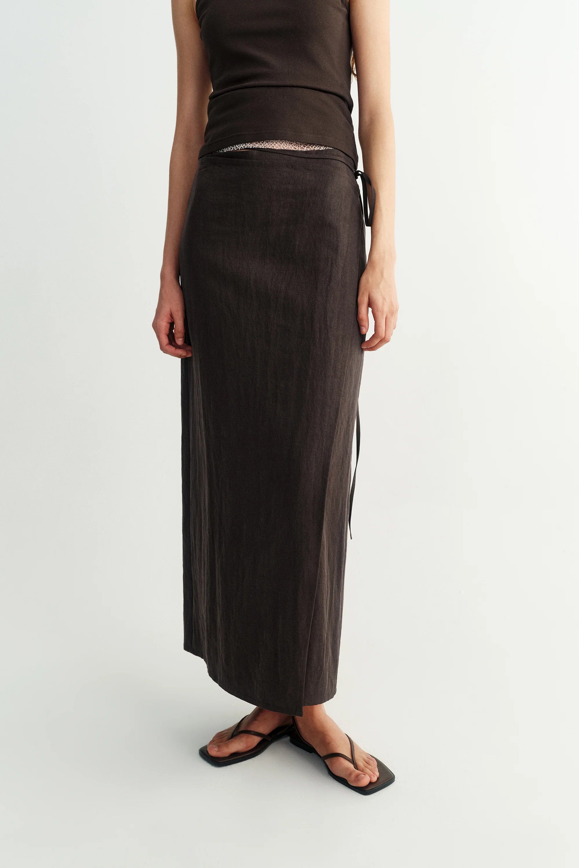 Tencel Drawstring Skirt - Image 14