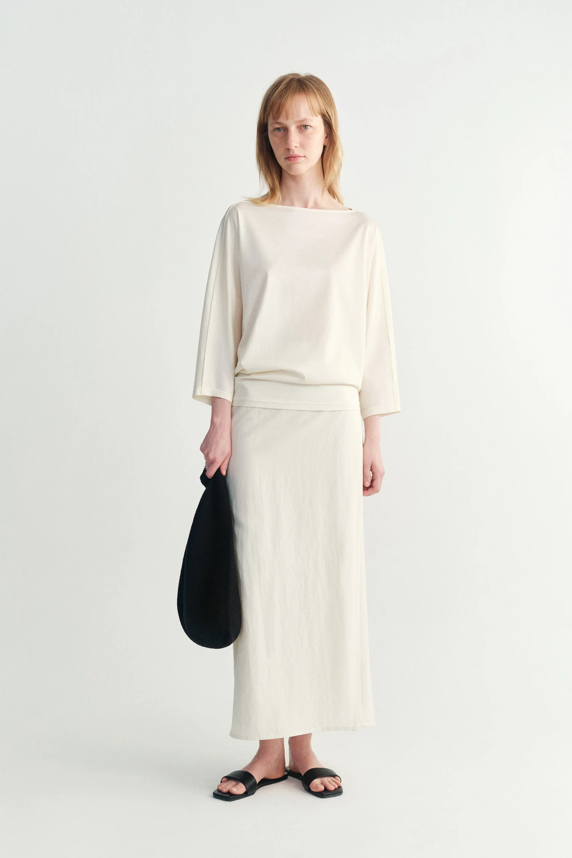 Tencel Drawstring Skirt - Image 5