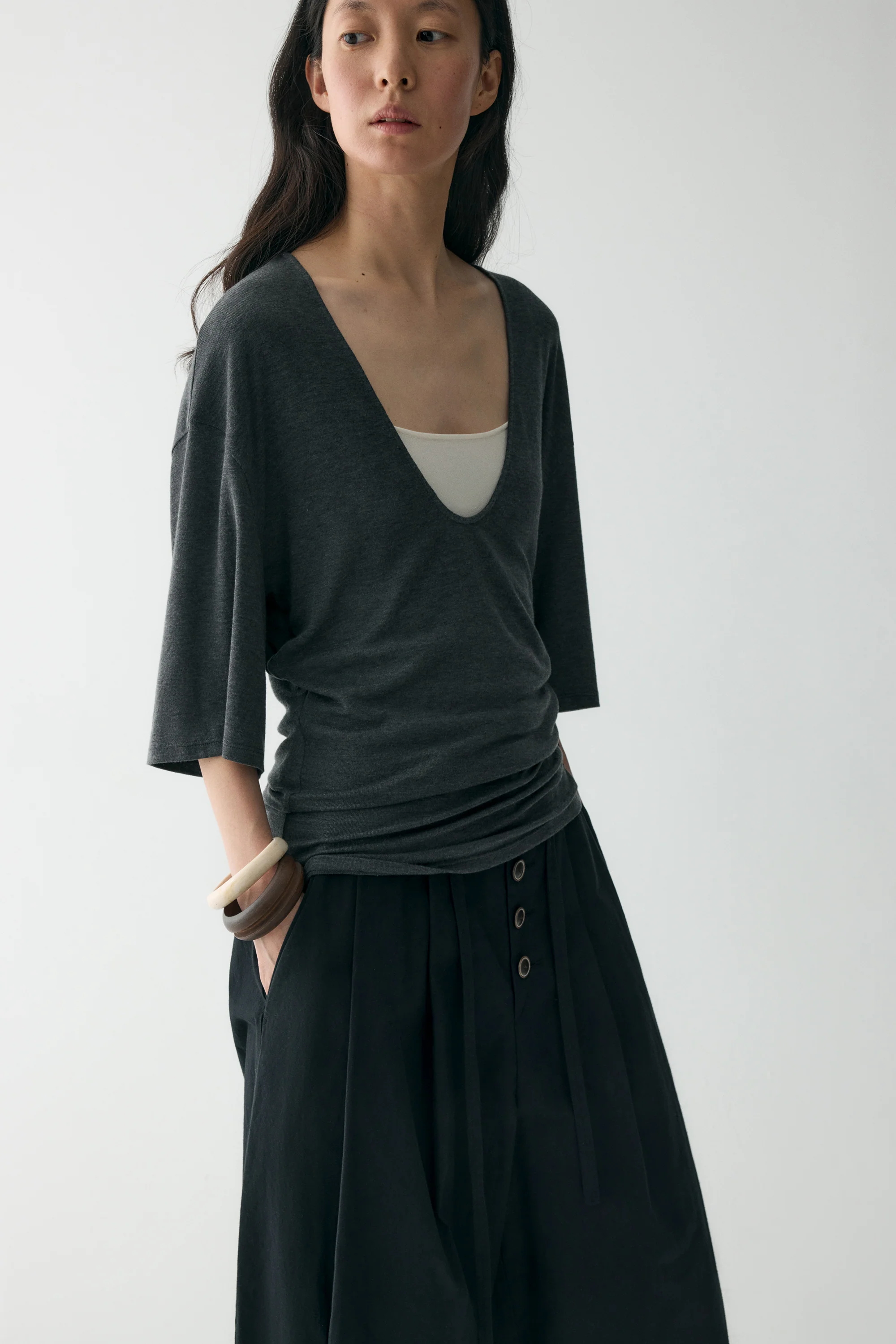 Tencel Wool T-shirt - Image 6