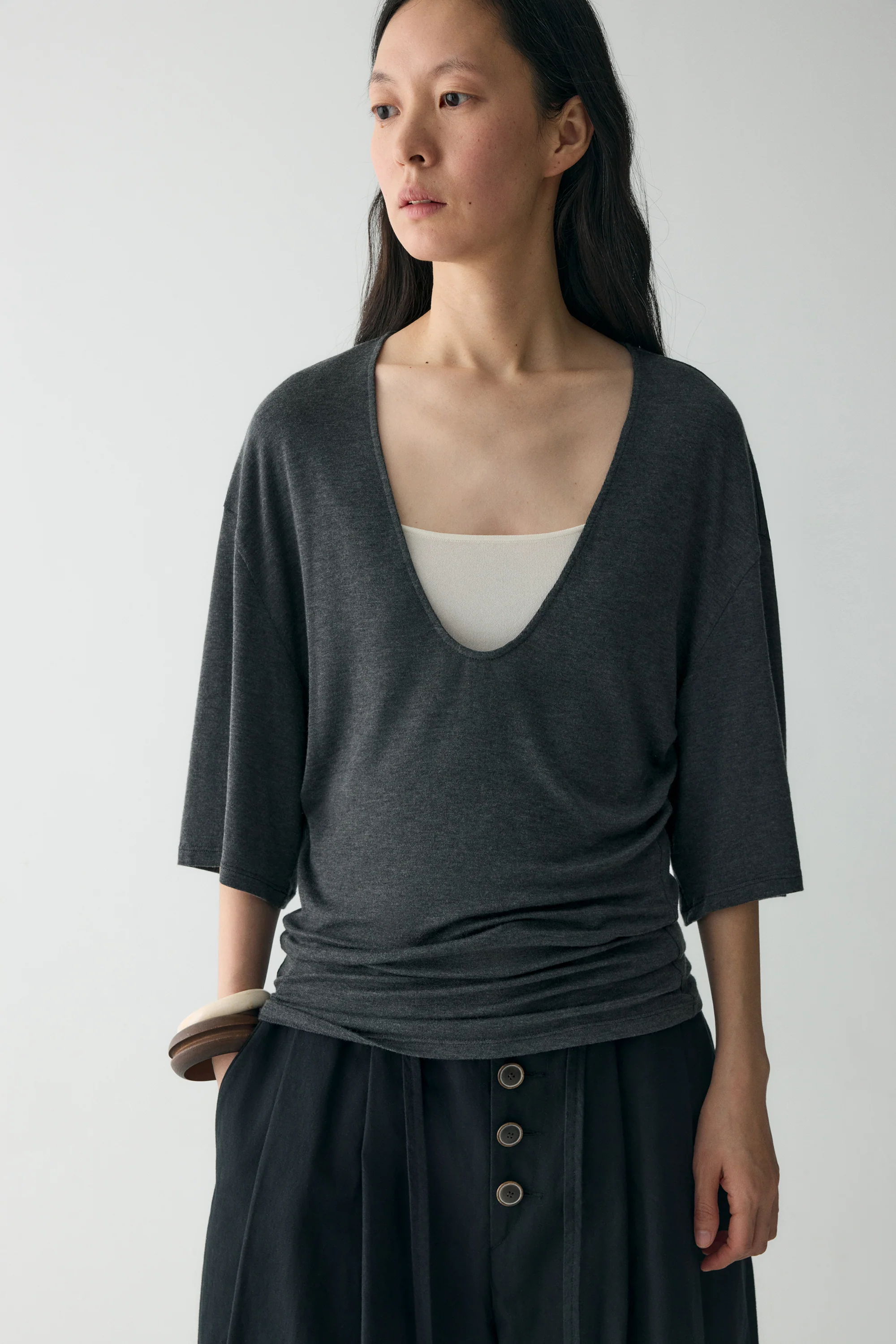 Tencel Wool T-shirt - Image 7