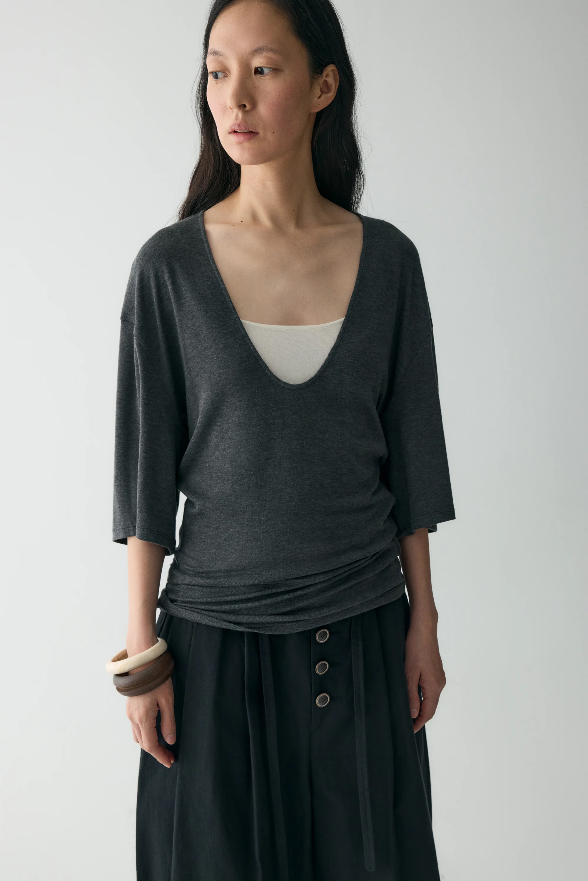Tencel Wool T-shirt - Image 8