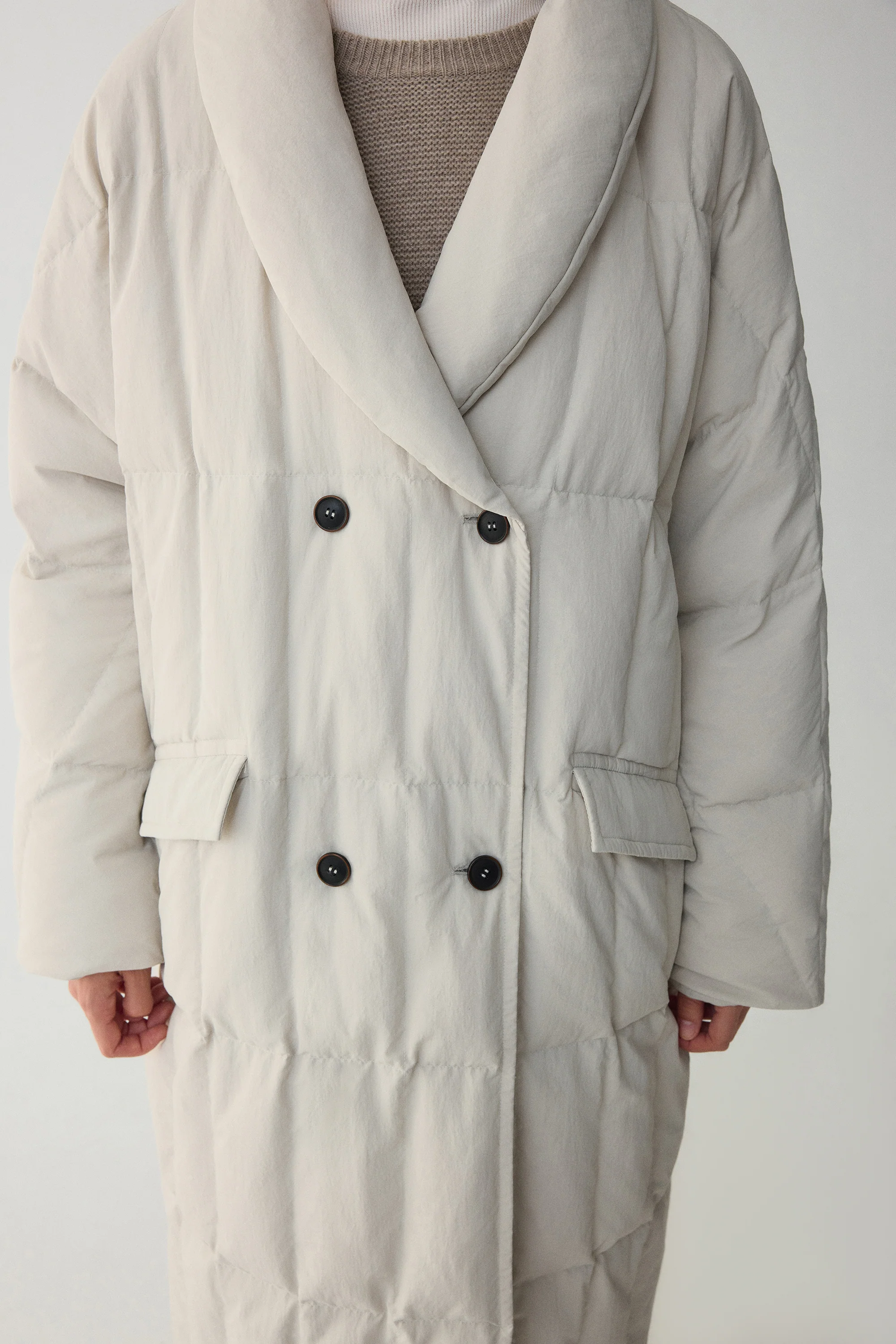 Three-Proof Double-Breasted Down Coat - Image 16