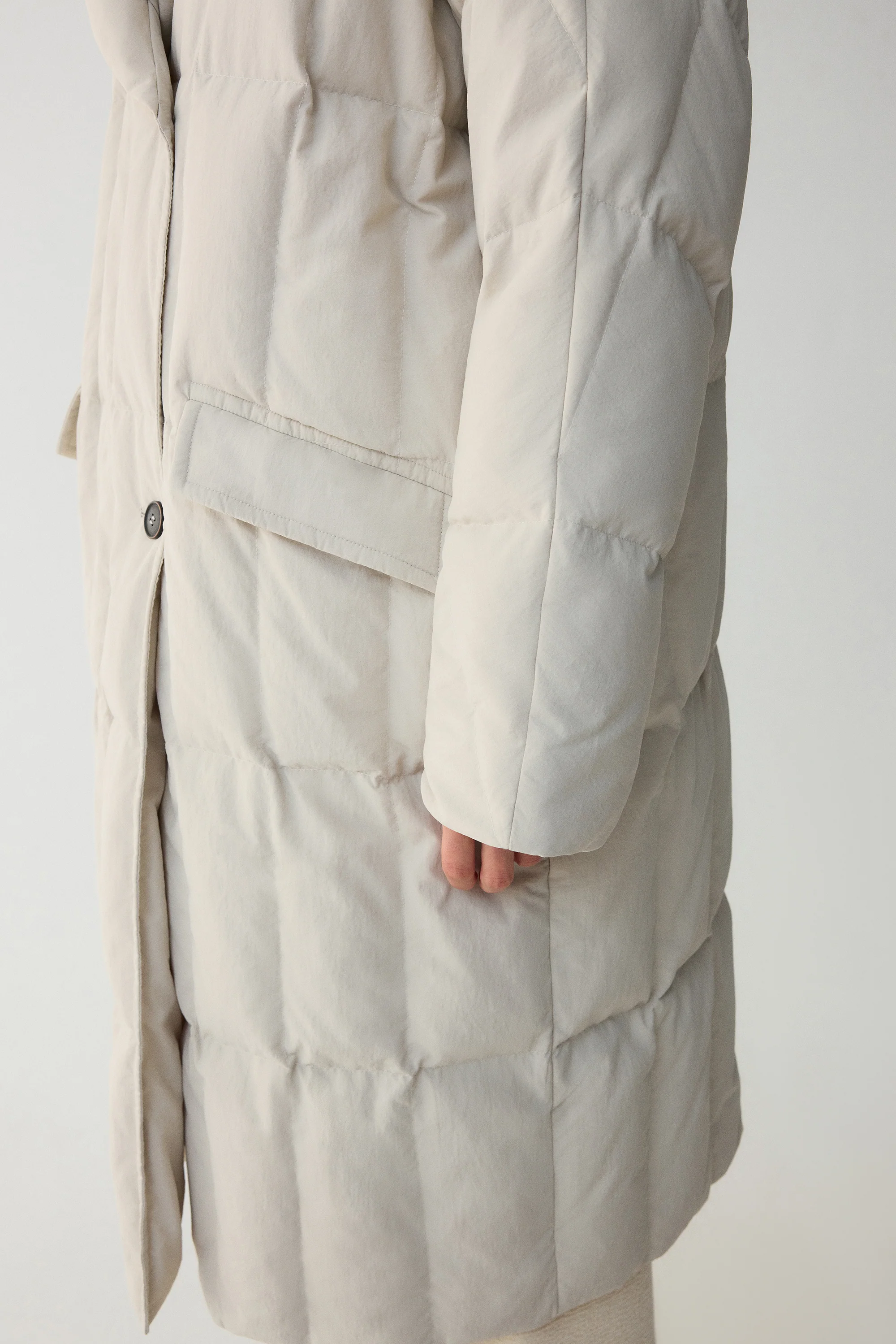 Three-Proof Double-Breasted Down Coat - Image 17