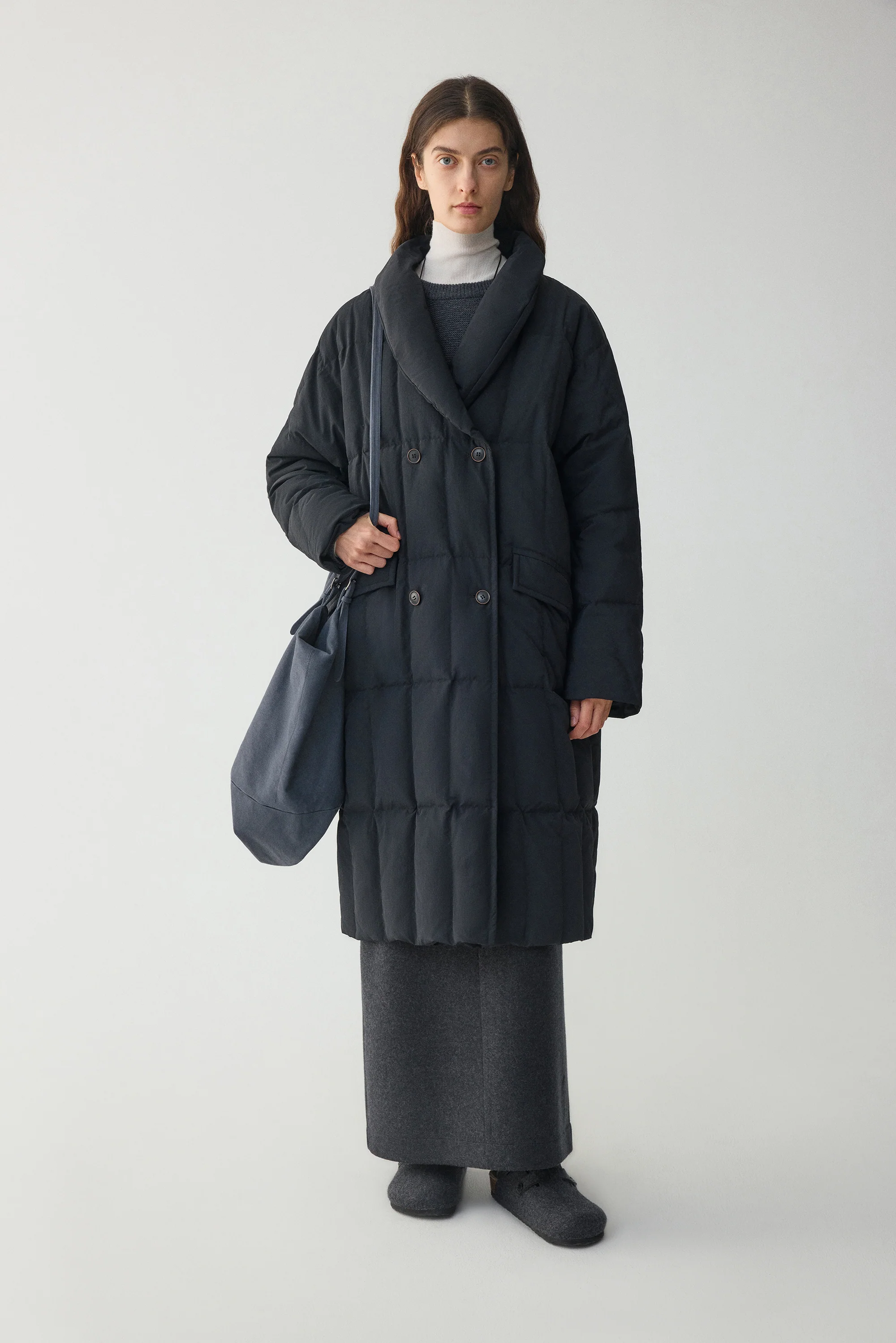 Three-Proof Double-Breasted Down Coat - Image 5