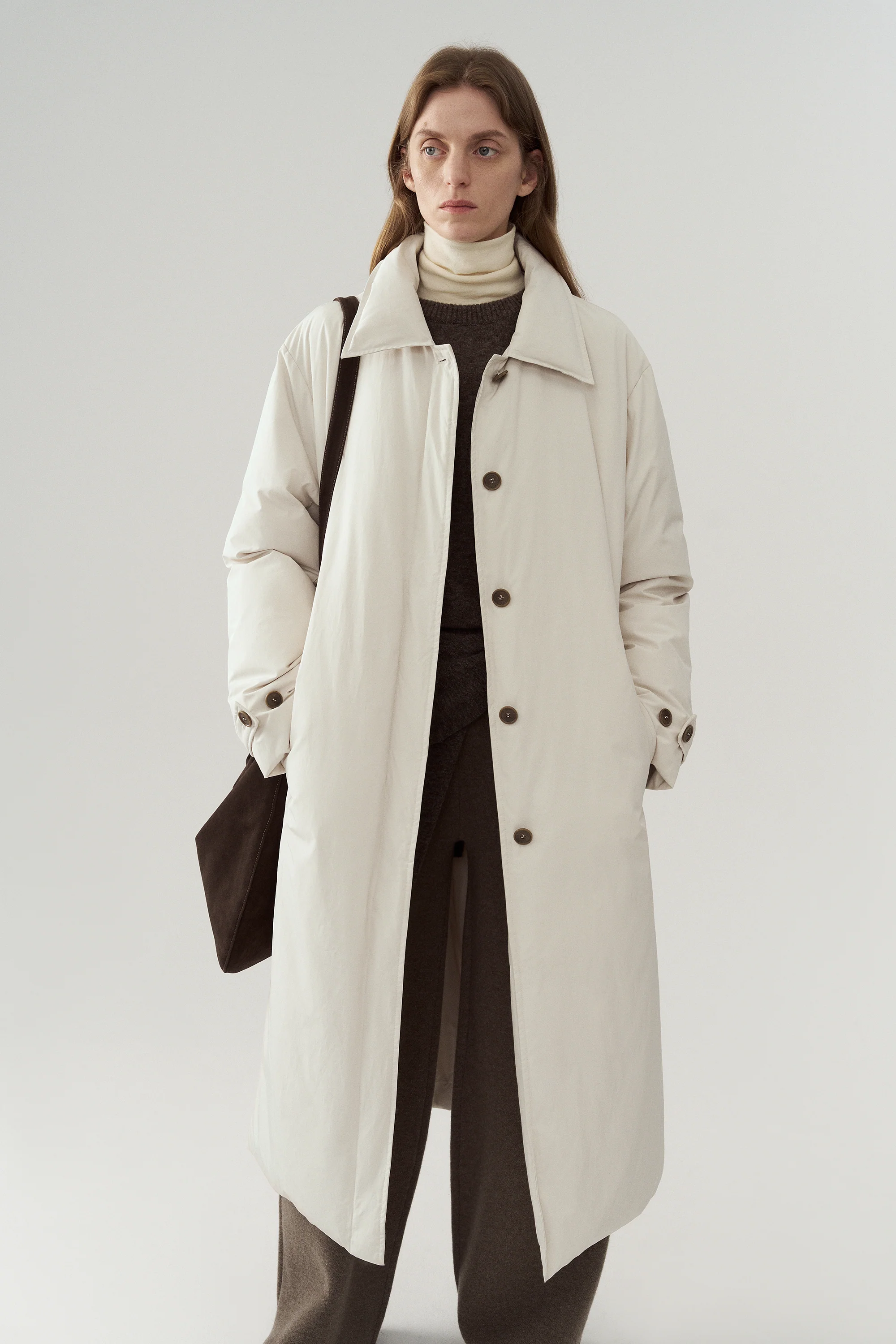 Trench Down Coat - Image 15