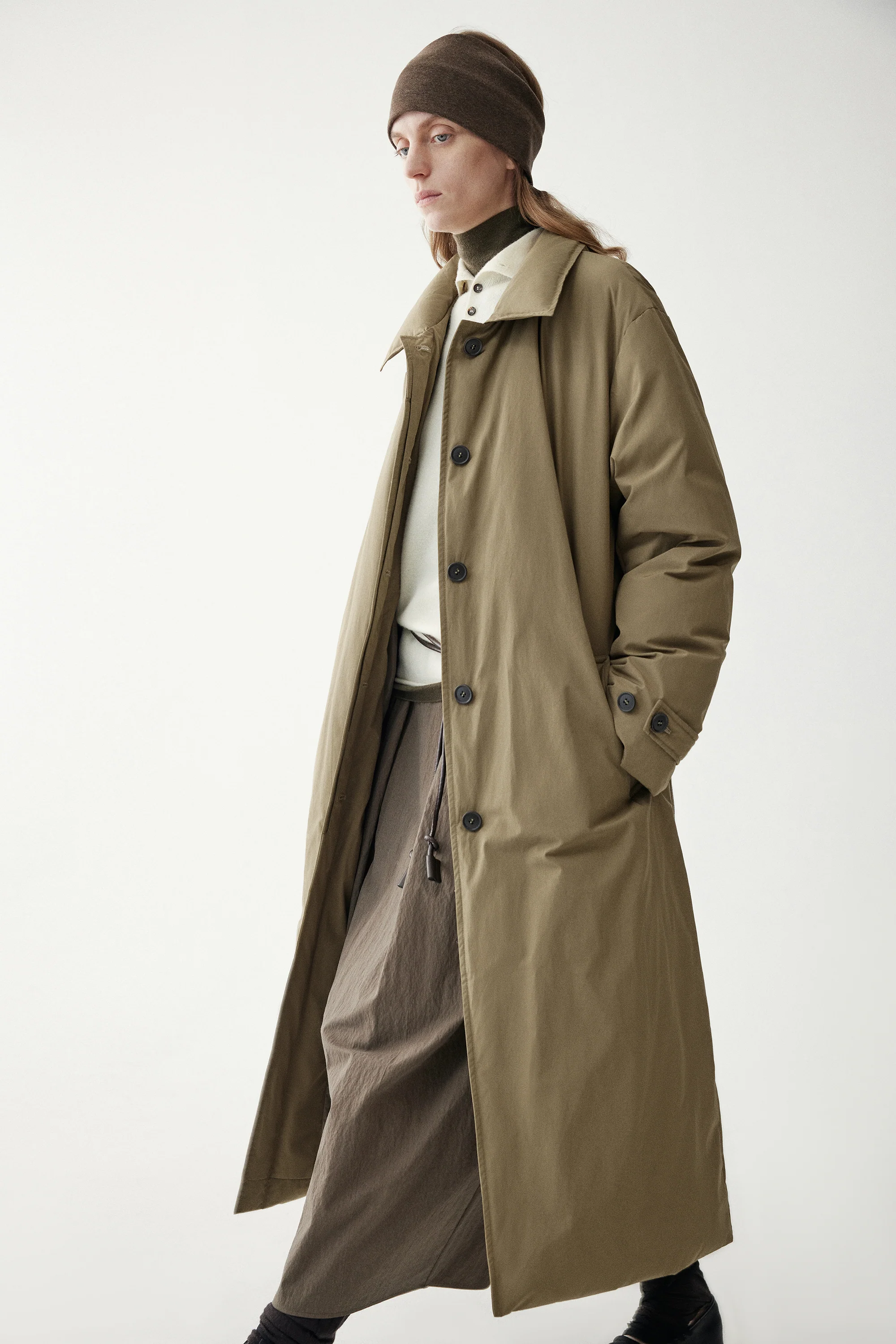 Trench Down Coat - Image 6