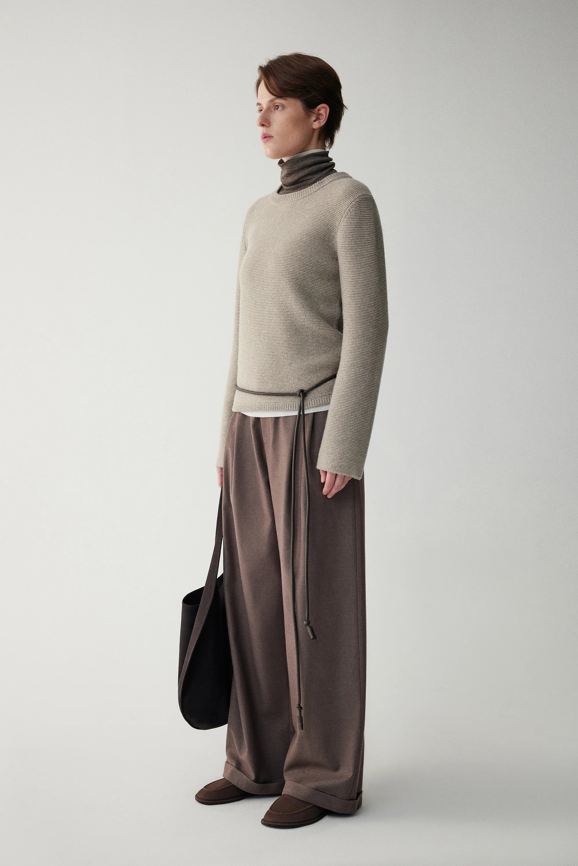 Turk Barrel Wool Trousers - Image 3