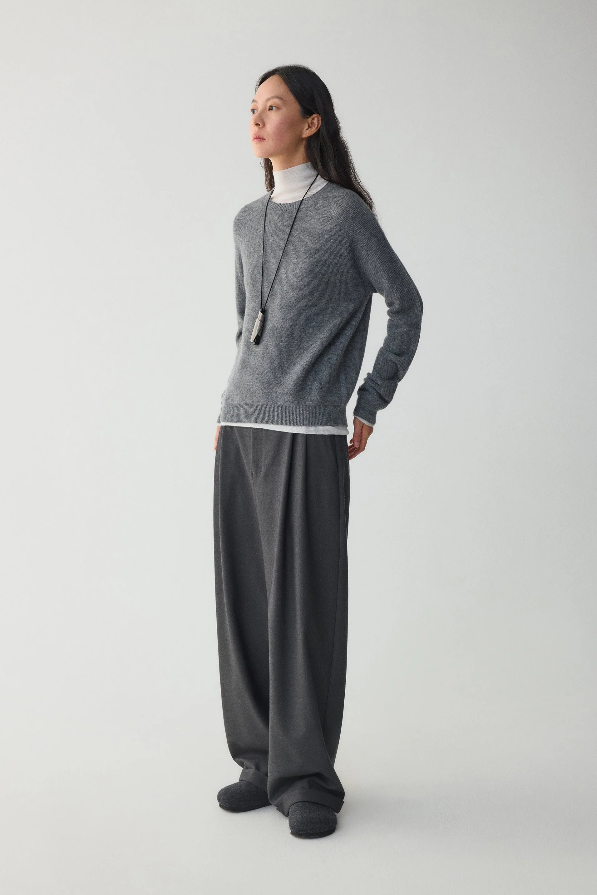 Turk Barrel Wool Trousers - Image 9