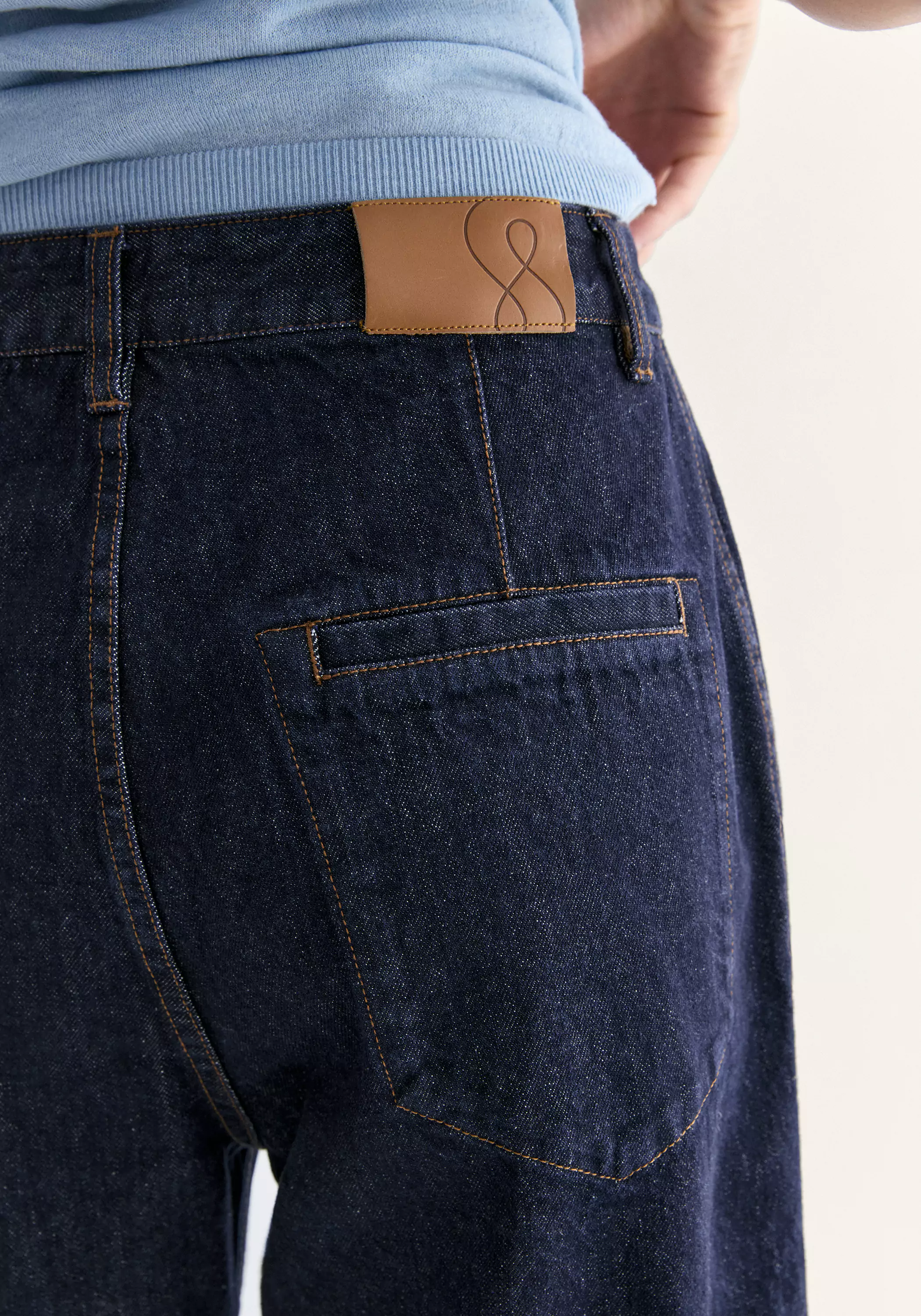 Turn-up Straight-leg Jeans - Image 15