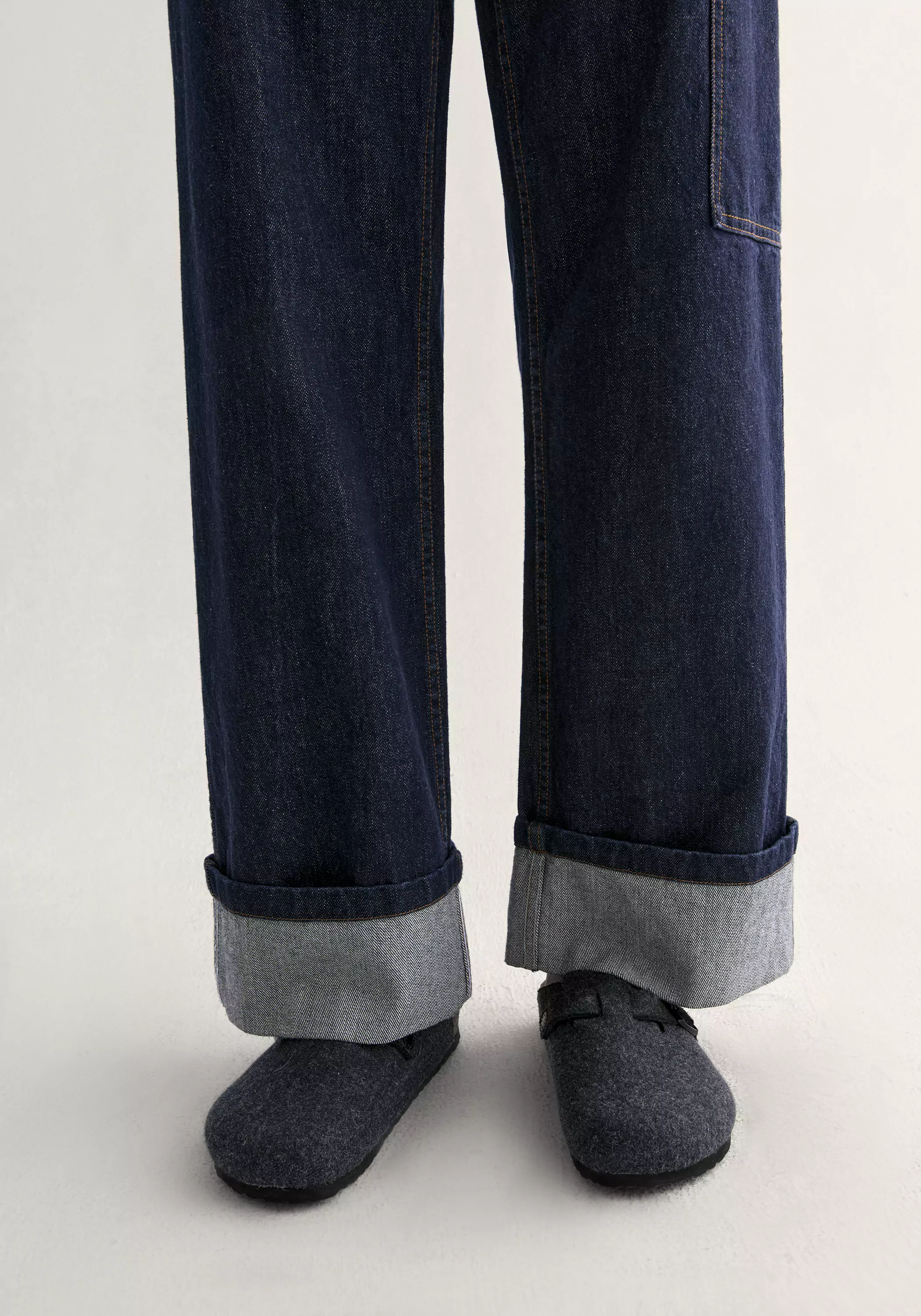 Turn-up Straight-leg Jeans - Image 17