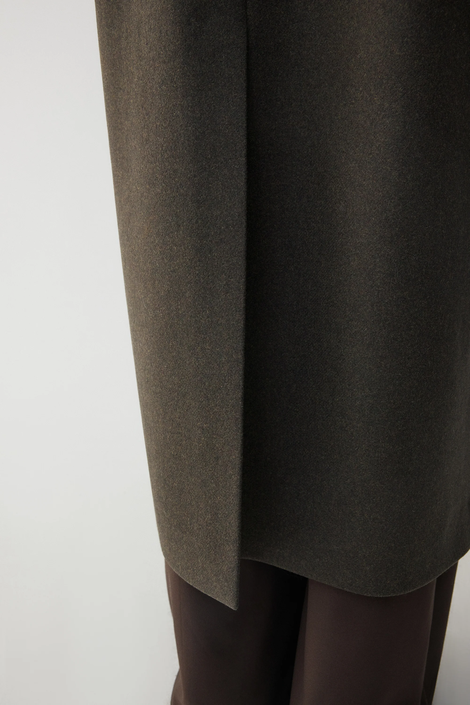 Twill Coat in Australian Merino Wool - Image 20