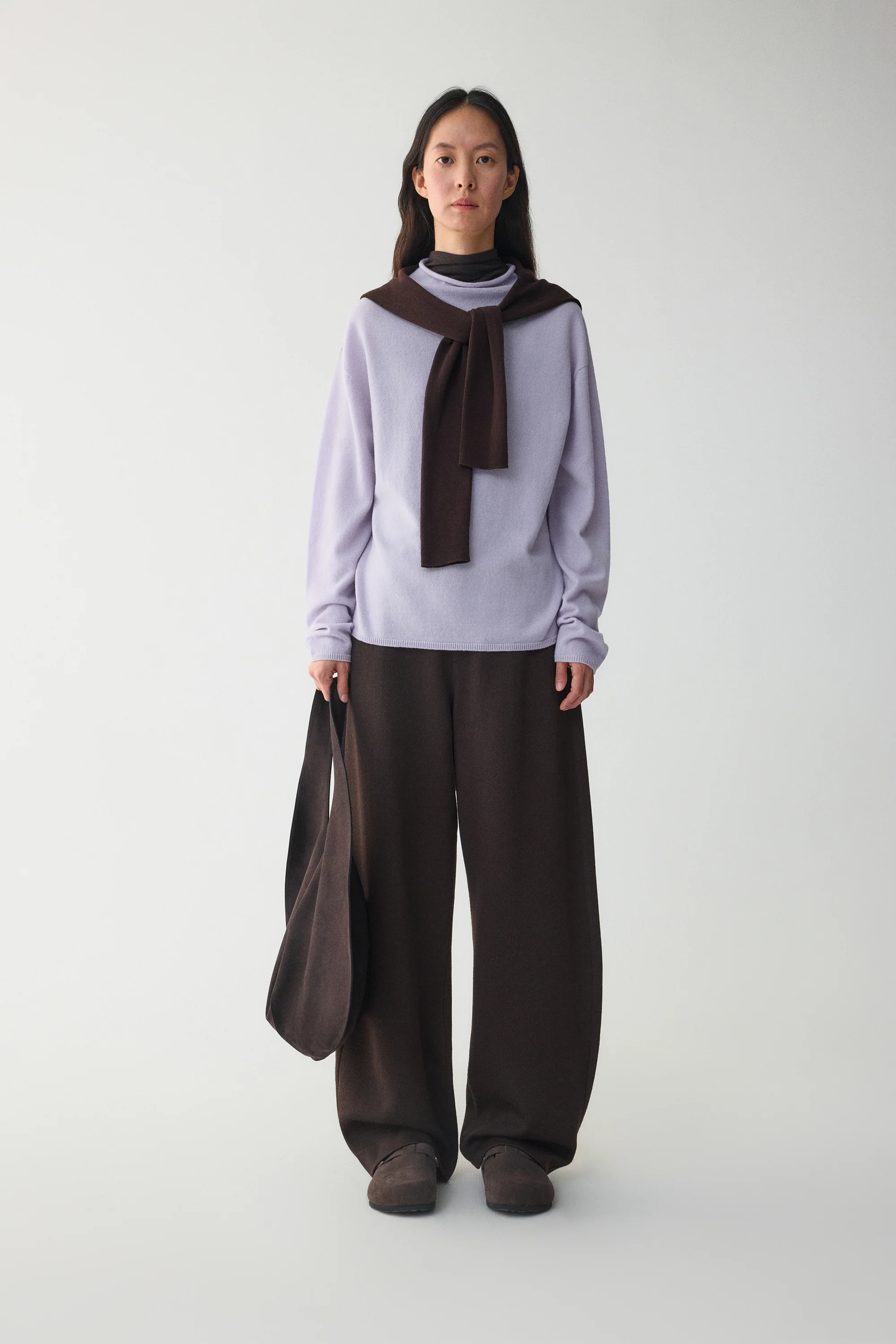 Twill Wool Barrel Pants - Image 7