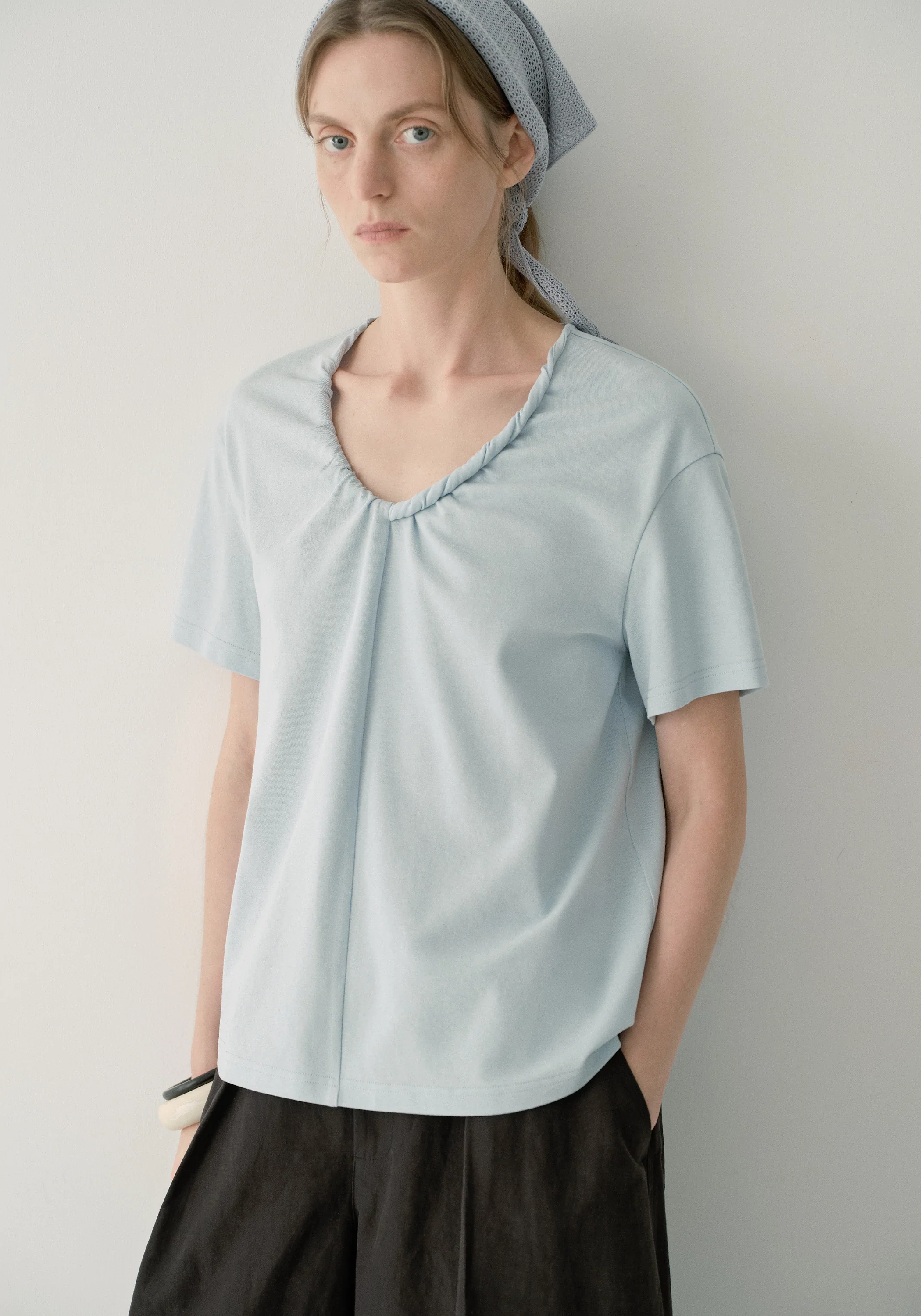 Twist-cord T-shirt - Image 20