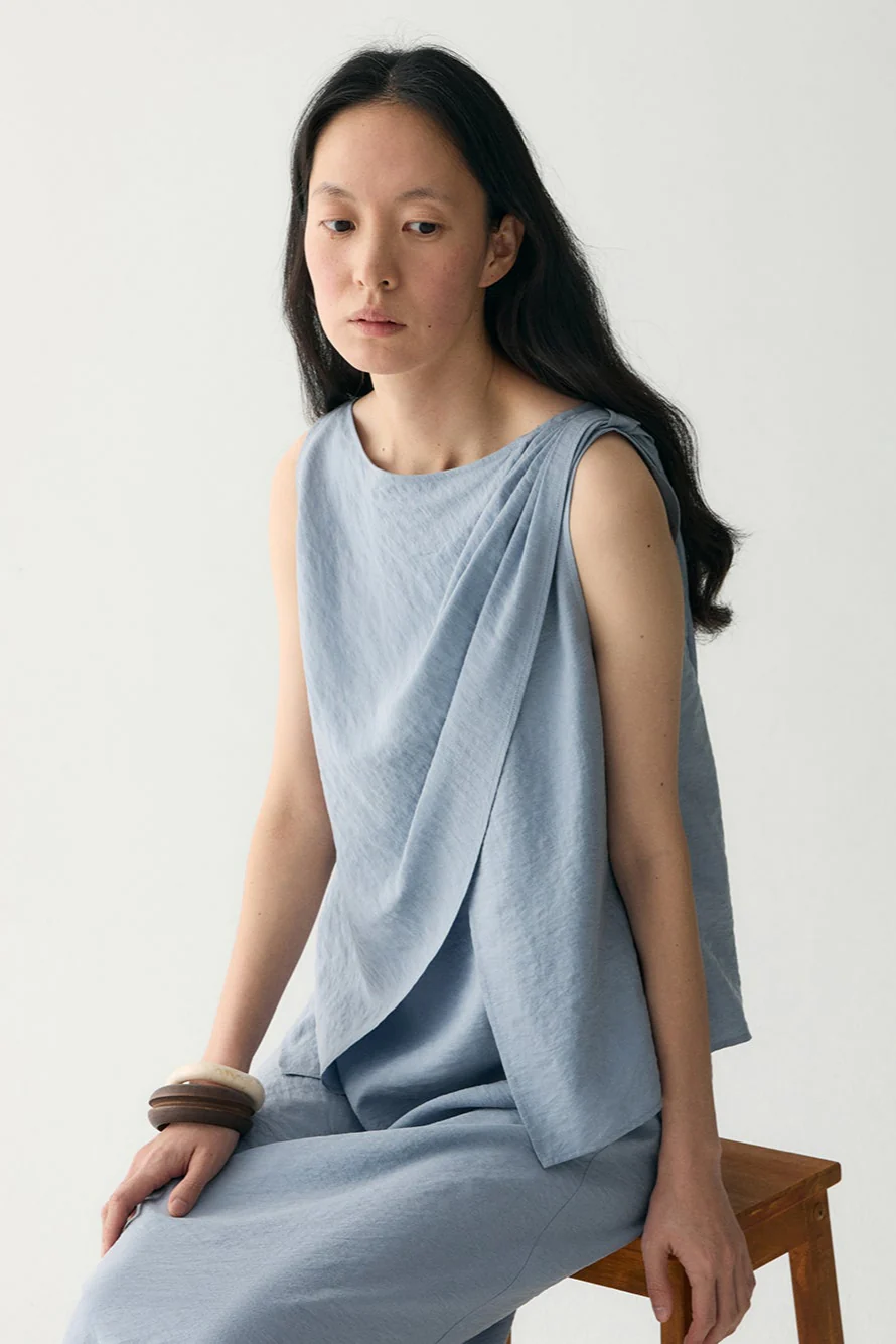 Twist-detail Silk Dress - Image 13