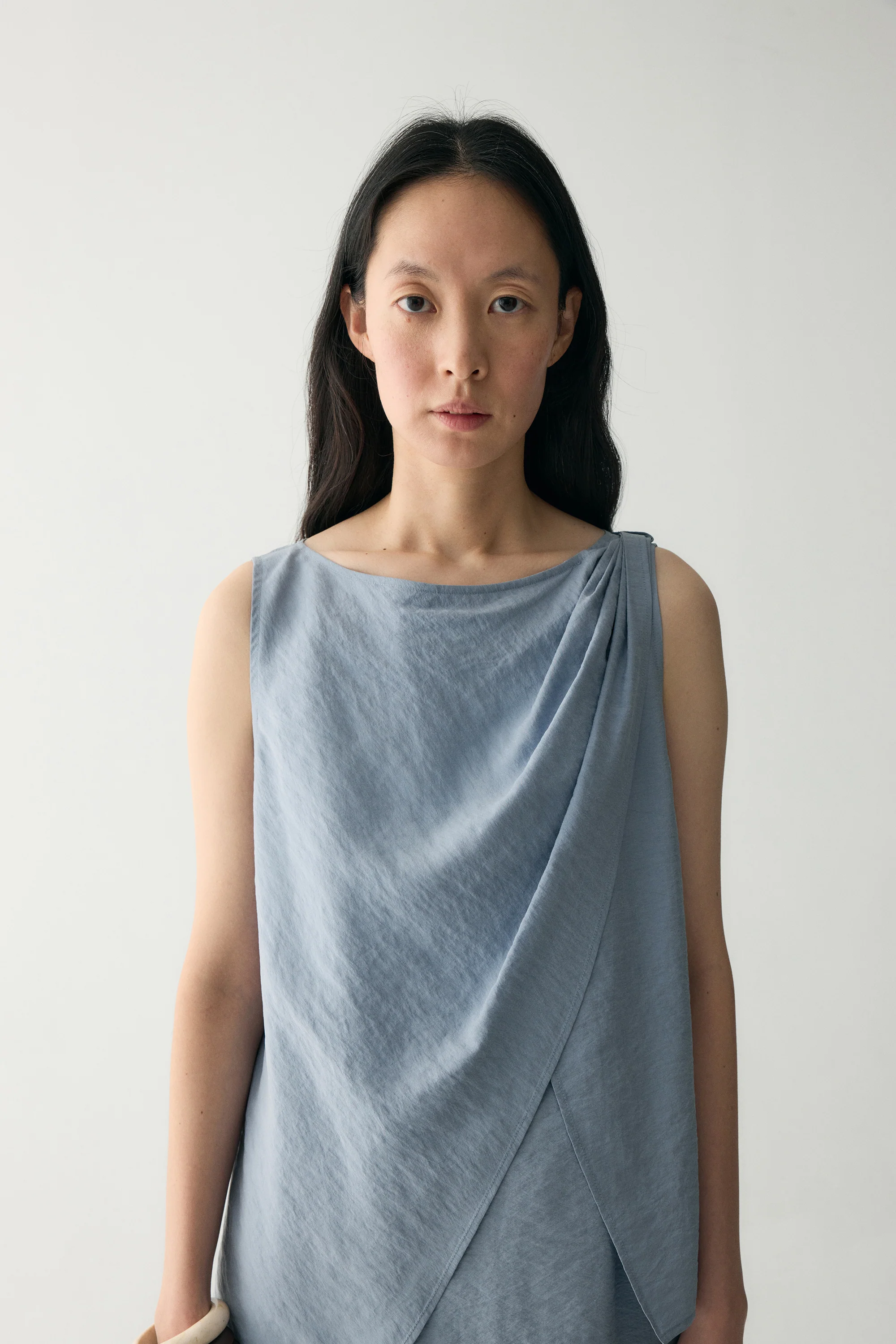 Twist-detail Silk Dress - Image 14