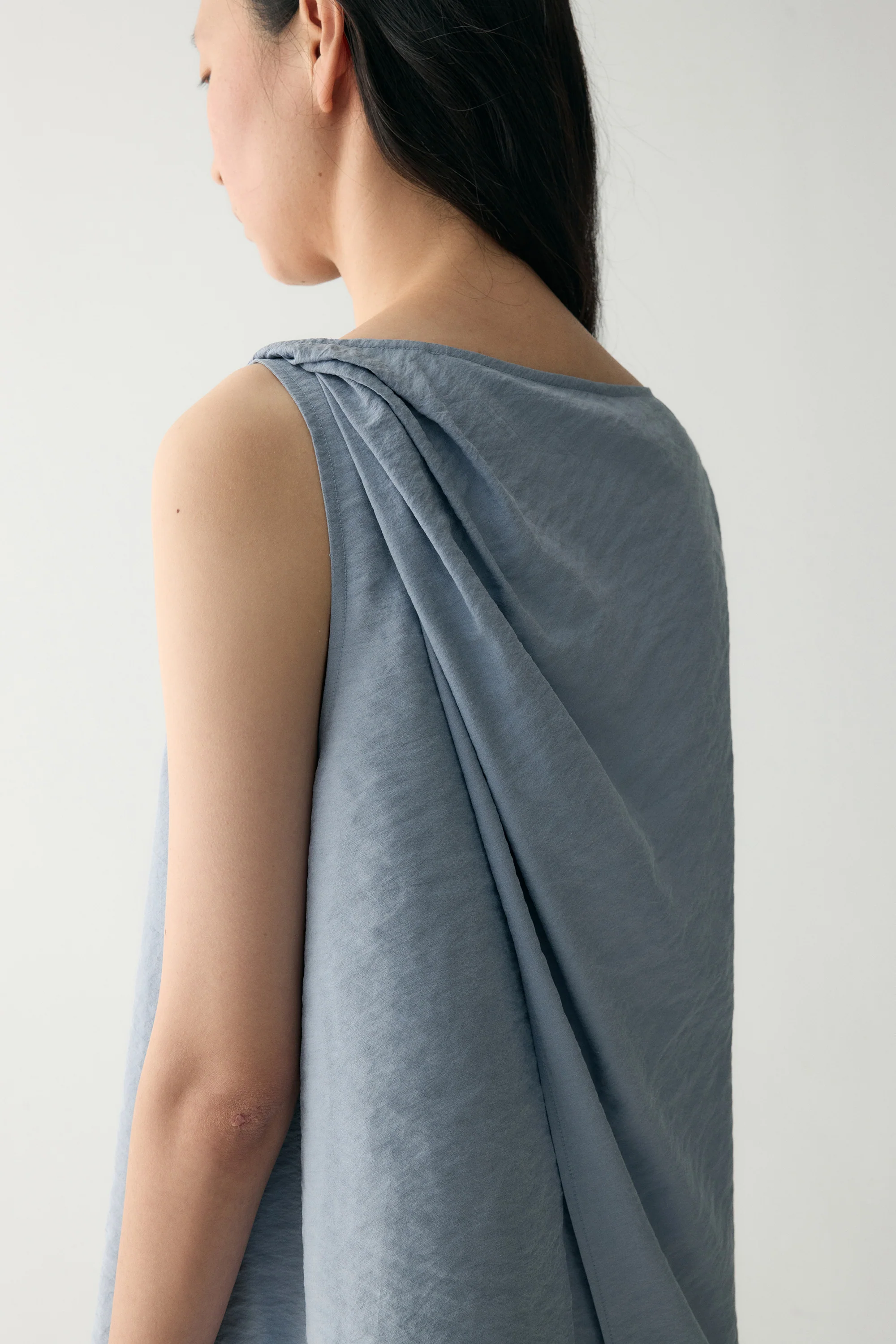 Twist-detail Silk Dress - Image 15