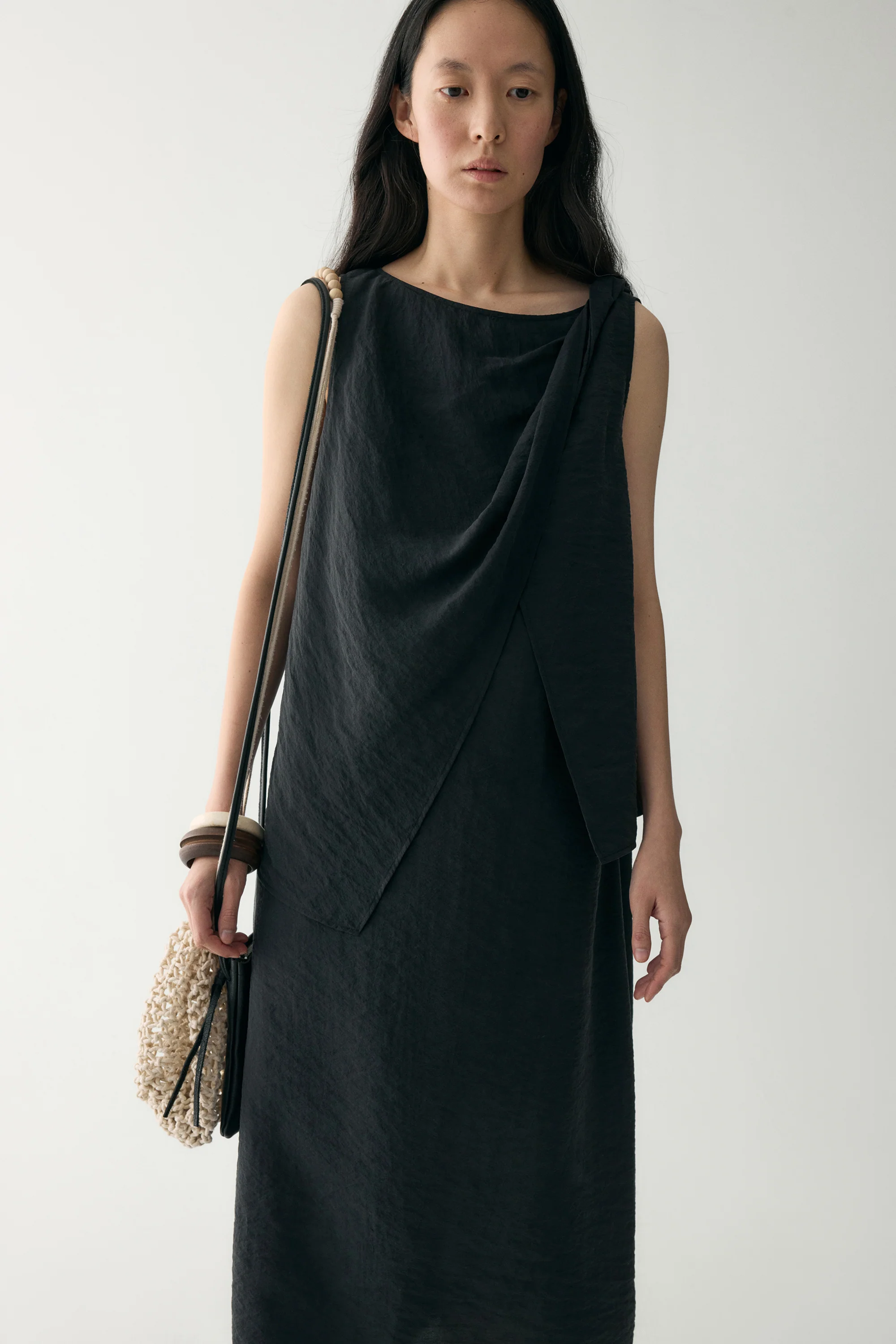 Twist-detail Silk Dress - Image 6