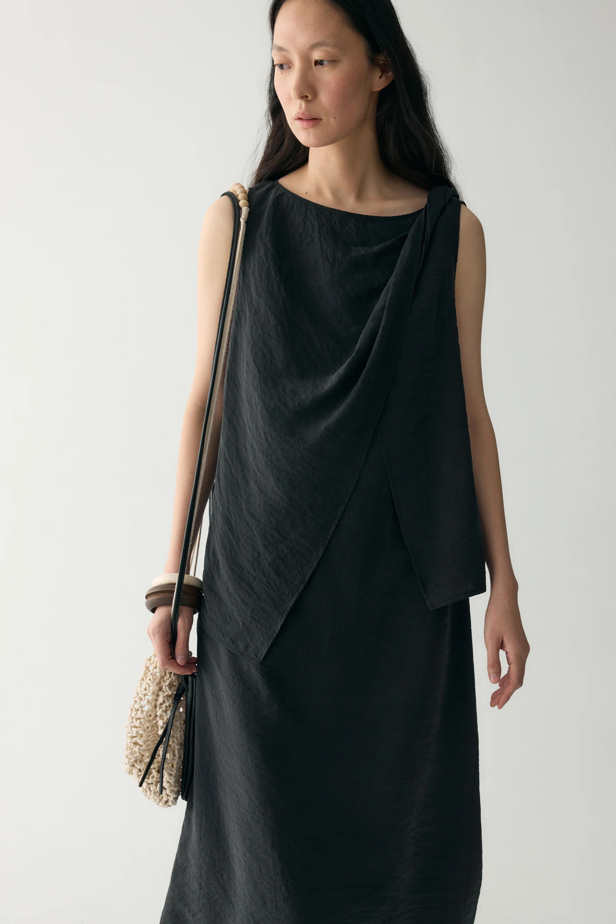 Twist-detail Silk Dress - Image 7